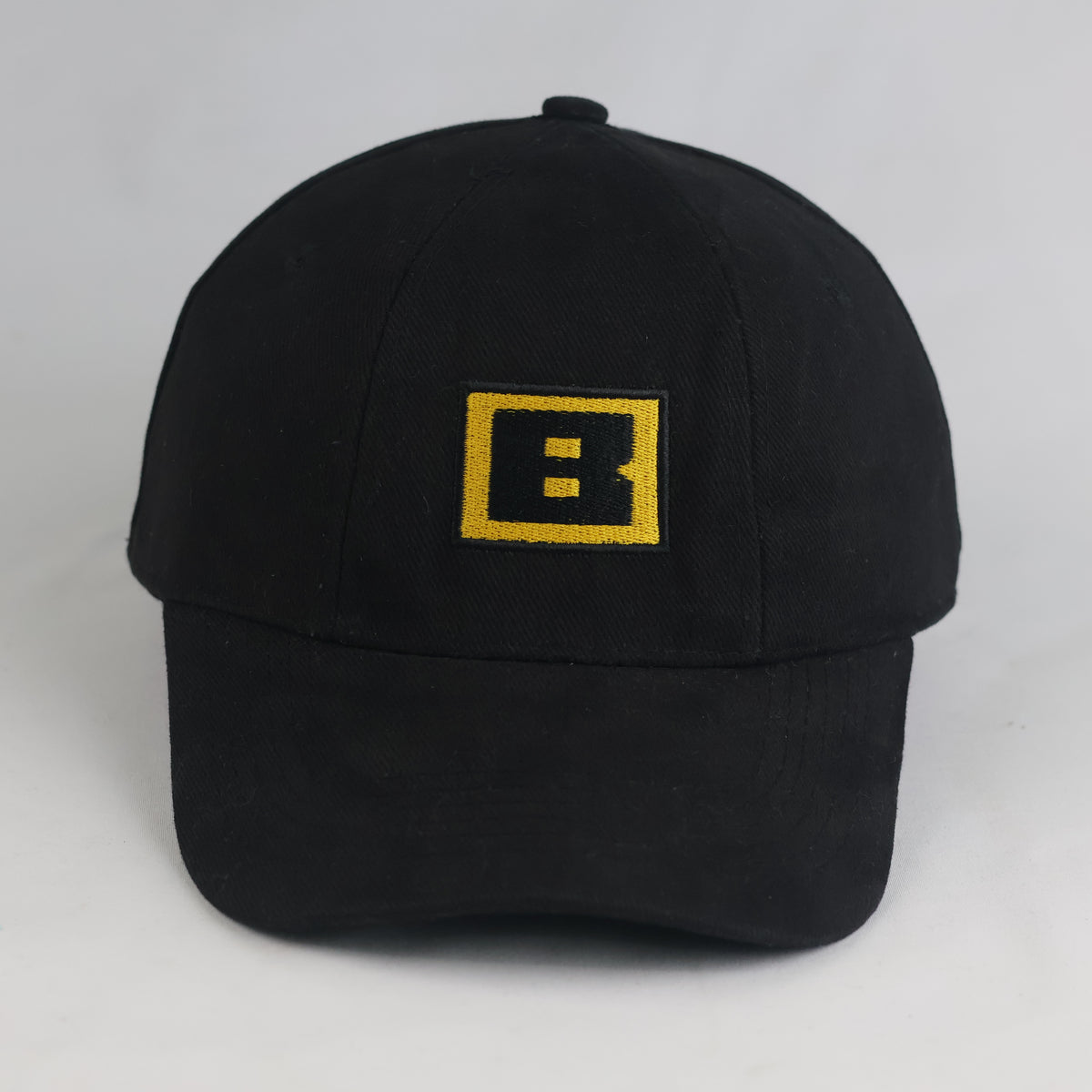 Thrifted Black Embroidered 'B' Logo Baseball Cap (57-59 cm) | 11013