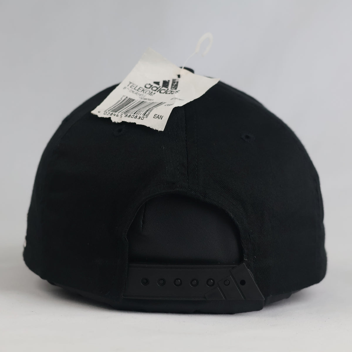 Thrifted Vintage Adidas T-Mobile Black Cotton Snapback Hat (Size 56–57 cm) | 11001