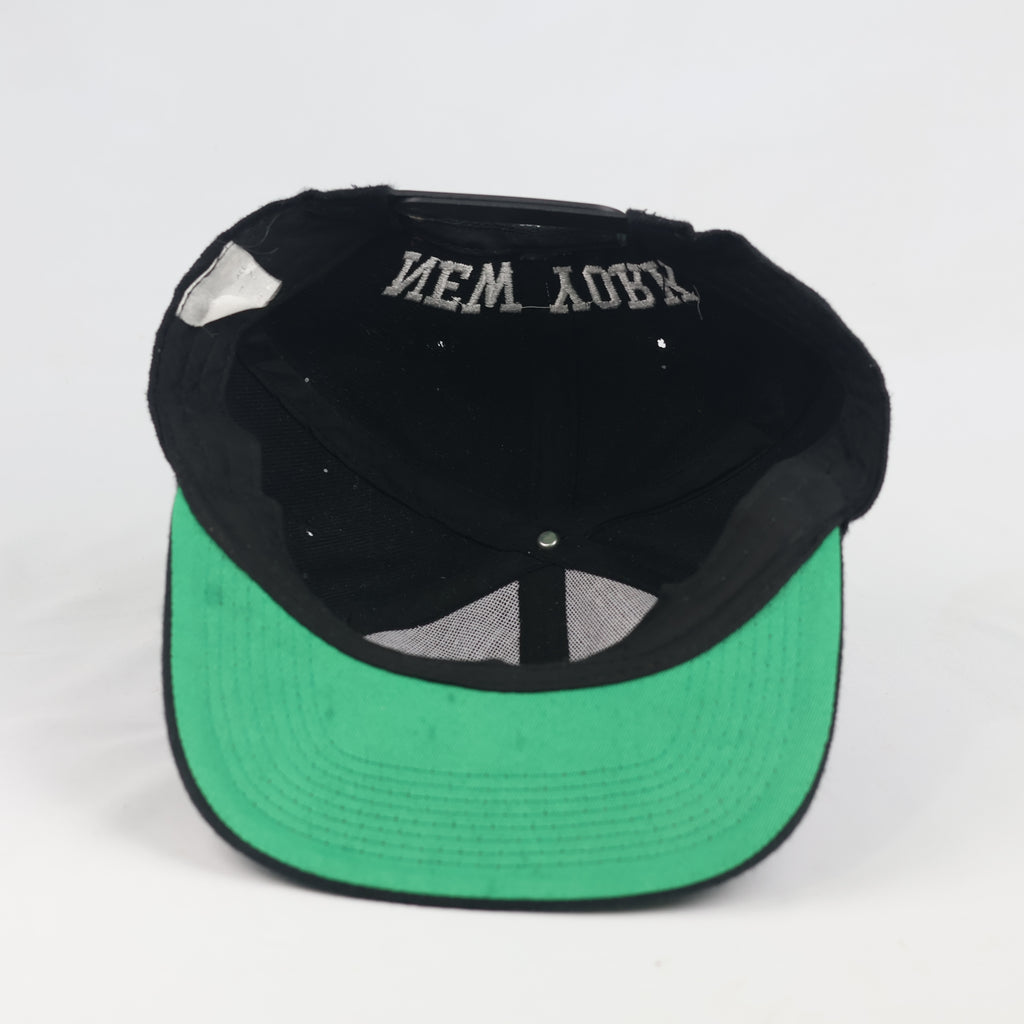Thrifted New York NY Black Streetwear Snapback - Size 57-59cm