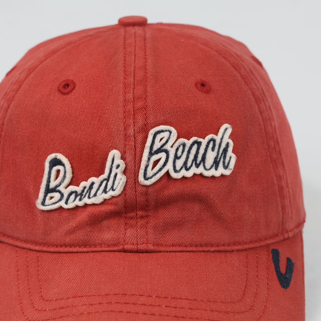 Thrifted Camel Active Faded Red Vintage Baseball Cap - Size 56-58cm