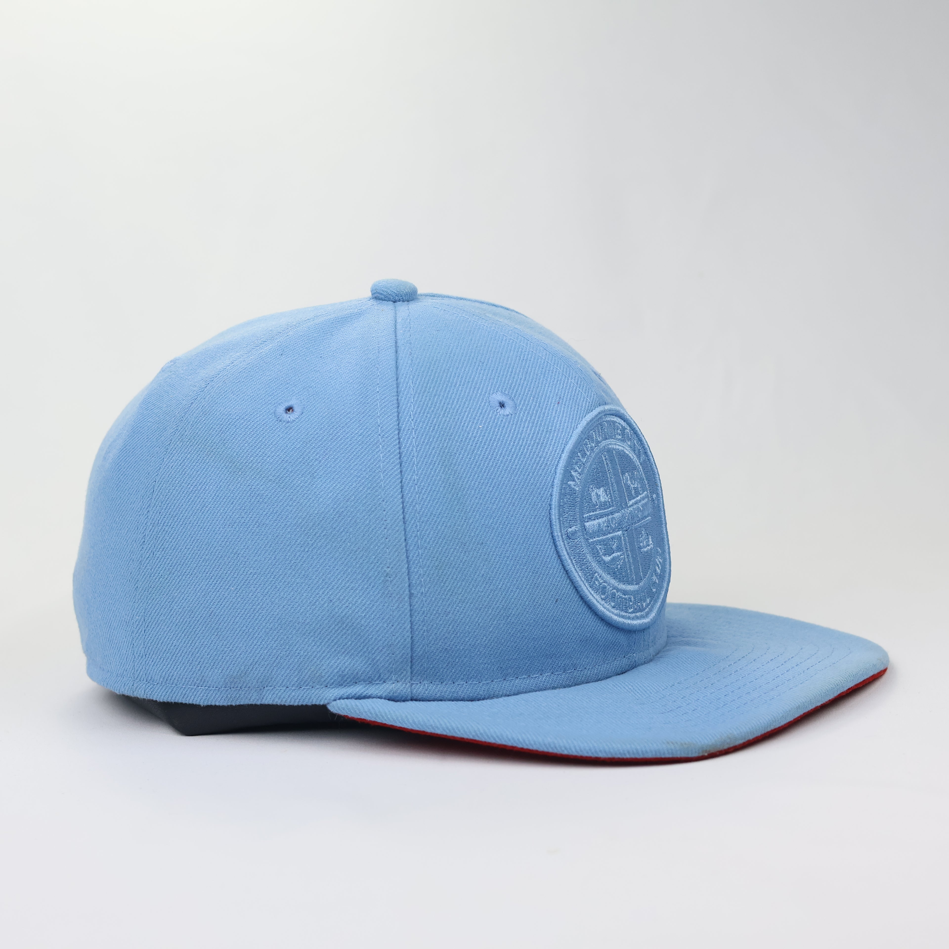 New Era 9FIFTY Melbourne City FC Thrifted  Snapback Hat - Sky Blue/Red