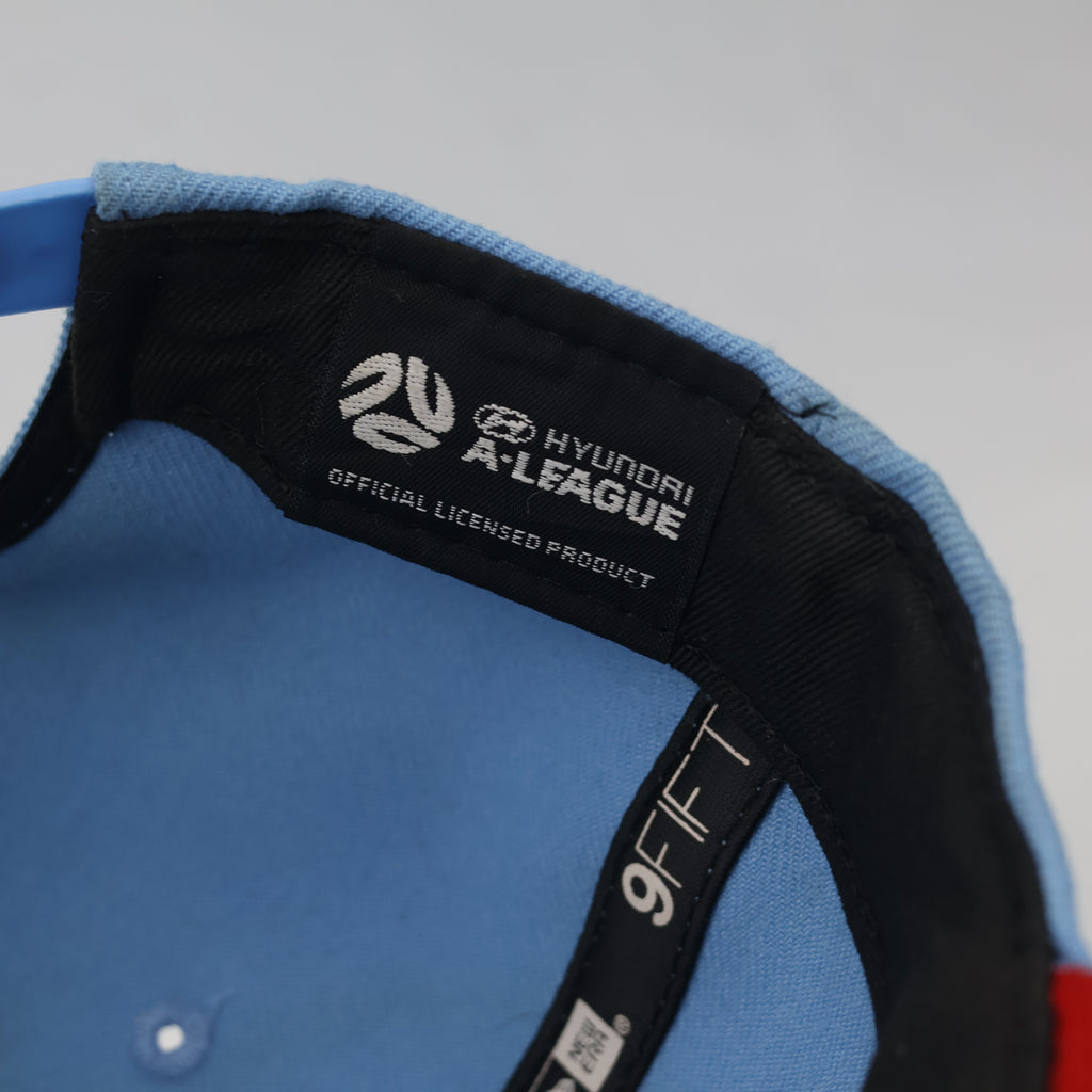 New Era 9FIFTY Melbourne City FC Thrifted  Snapback Hat - Sky Blue/Red