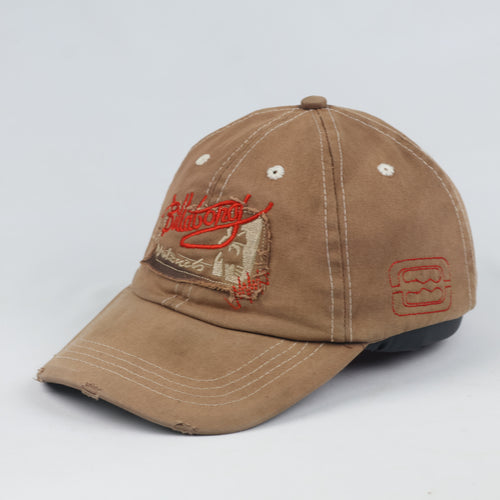 Thrifted Vintage Billabong Brown Distressed Dad Hat - Size 56-58cm