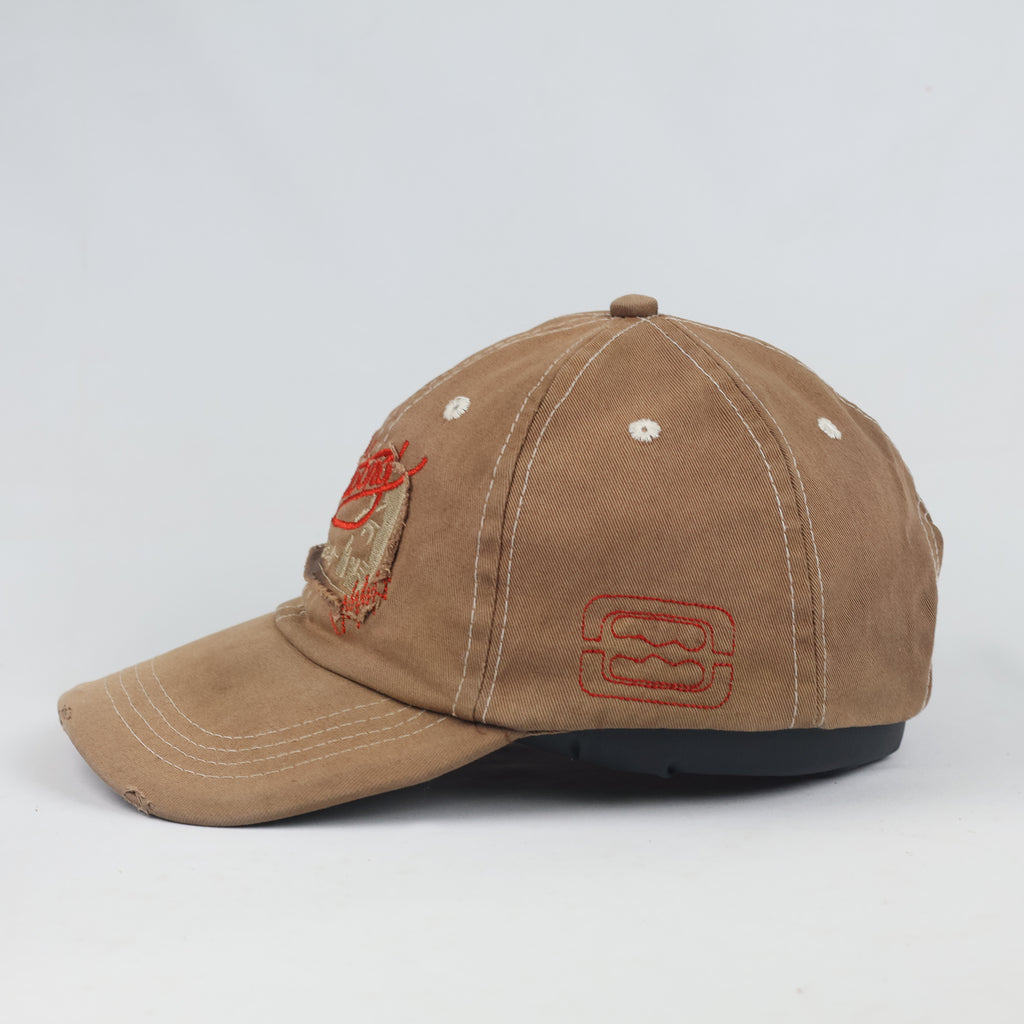 Thrifted Vintage Billabong Brown Distressed Dad Hat - Size 56-58cm