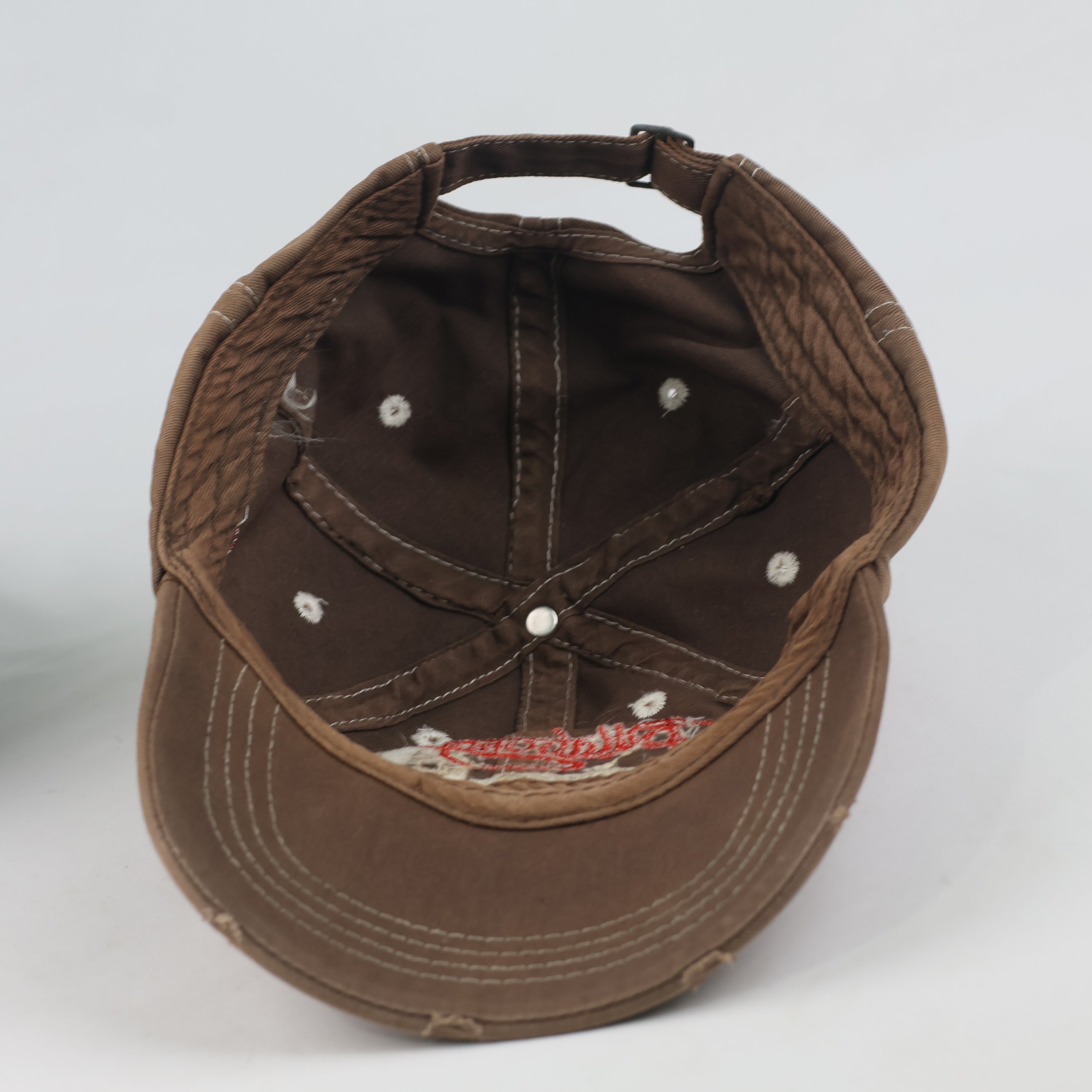 Thrifted Vintage Billabong Brown Distressed Dad Hat - Size 56-58cm