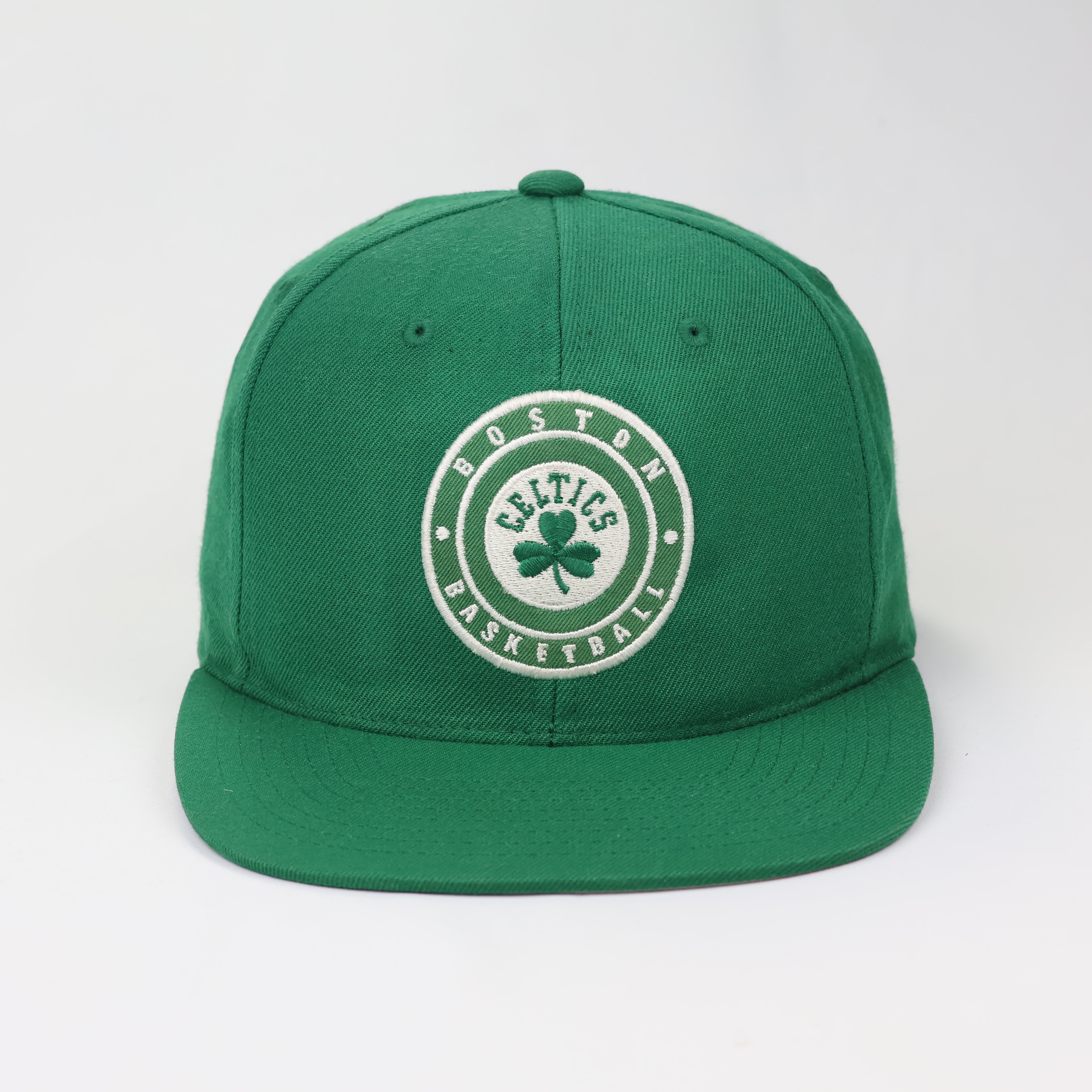 Vintage Style Boston Celtics Basketball Crest Thrifted Snapback | Mitchell & Ness
