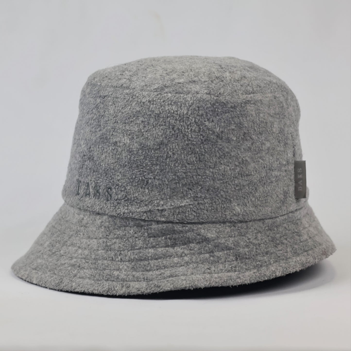 DAKS London Reversible Bucket Thrifted Hat - Signature House Check & Beige (2-in-1)