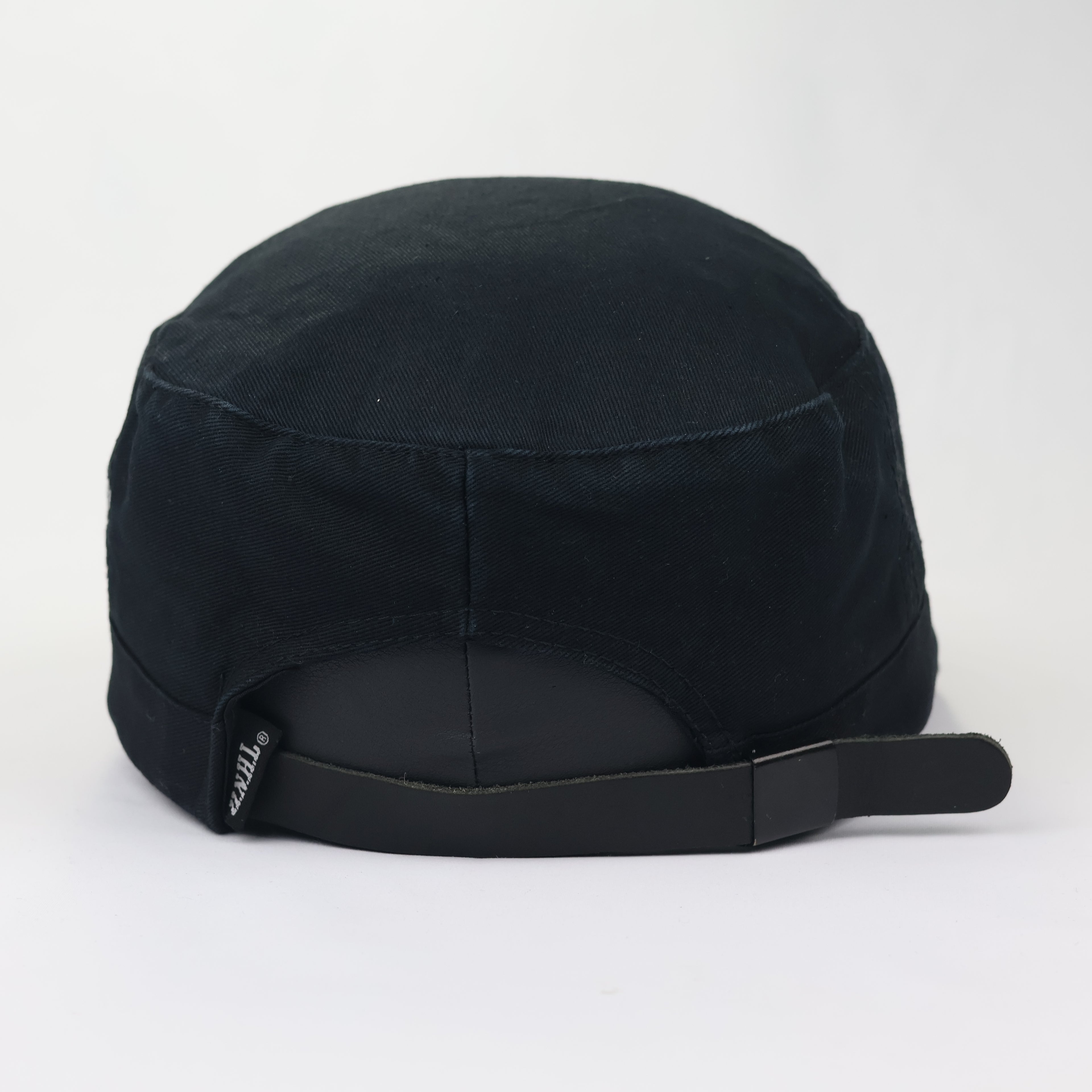 Heavenhall Quality Black Cotton Cadet Hat - Eagle Graphic Streetwear Cap
