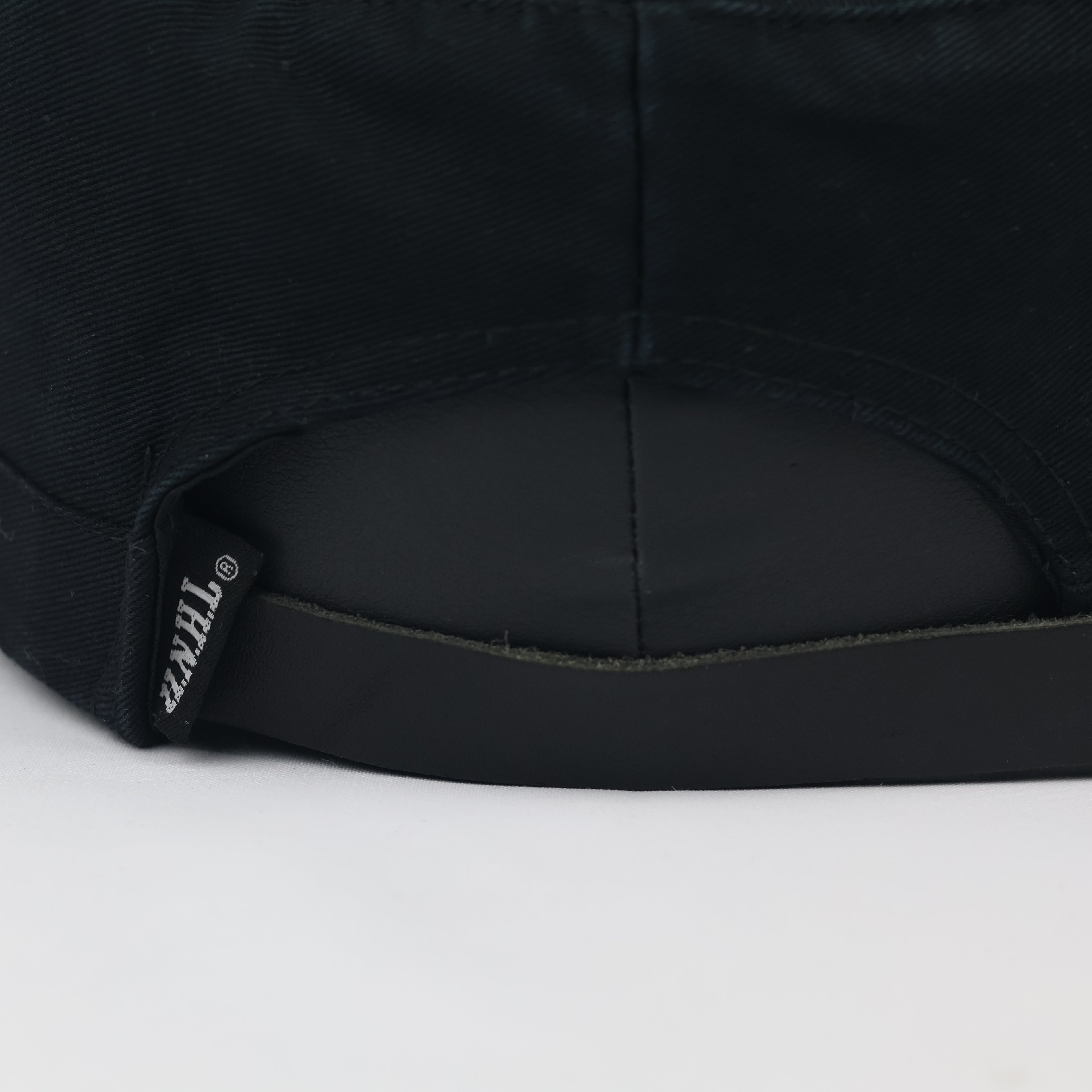 Heavenhall Quality Black Cotton Cadet Hat - Eagle Graphic Streetwear Cap
