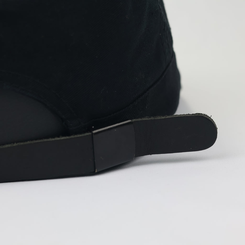 Heavenhall Quality Black Cotton Cadet Hat - Eagle Graphic Streetwear Cap