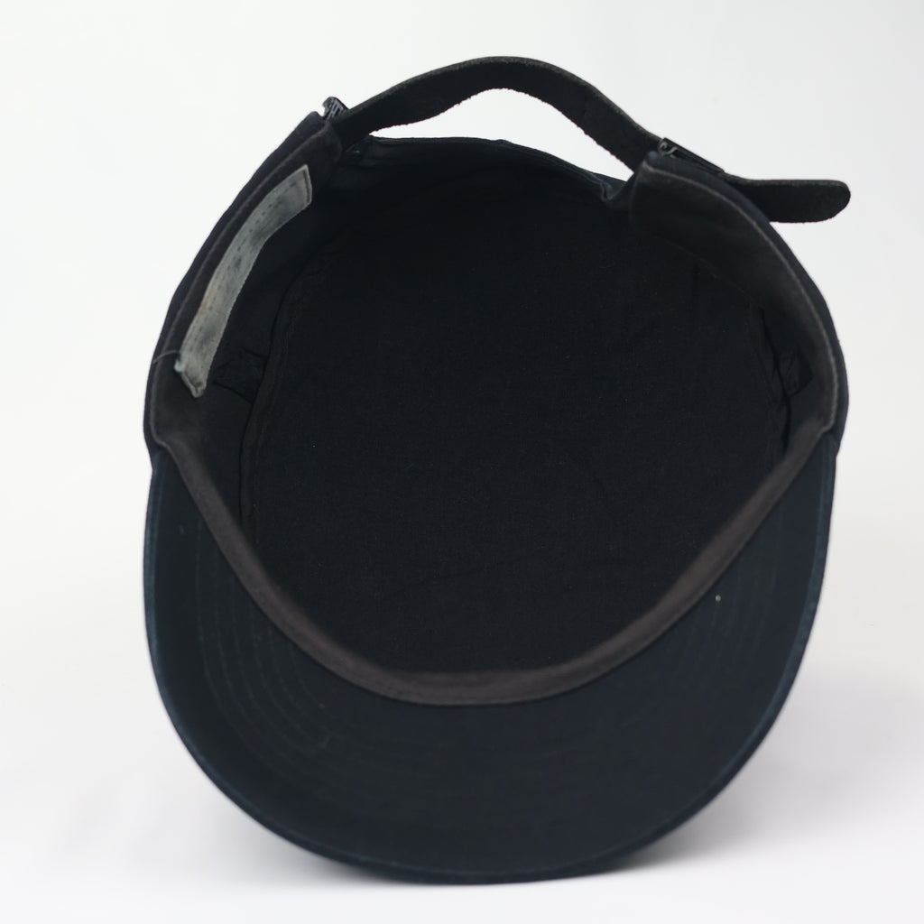 Heavenhall Quality Black Cotton Cadet Hat - Eagle Graphic Streetwear Cap