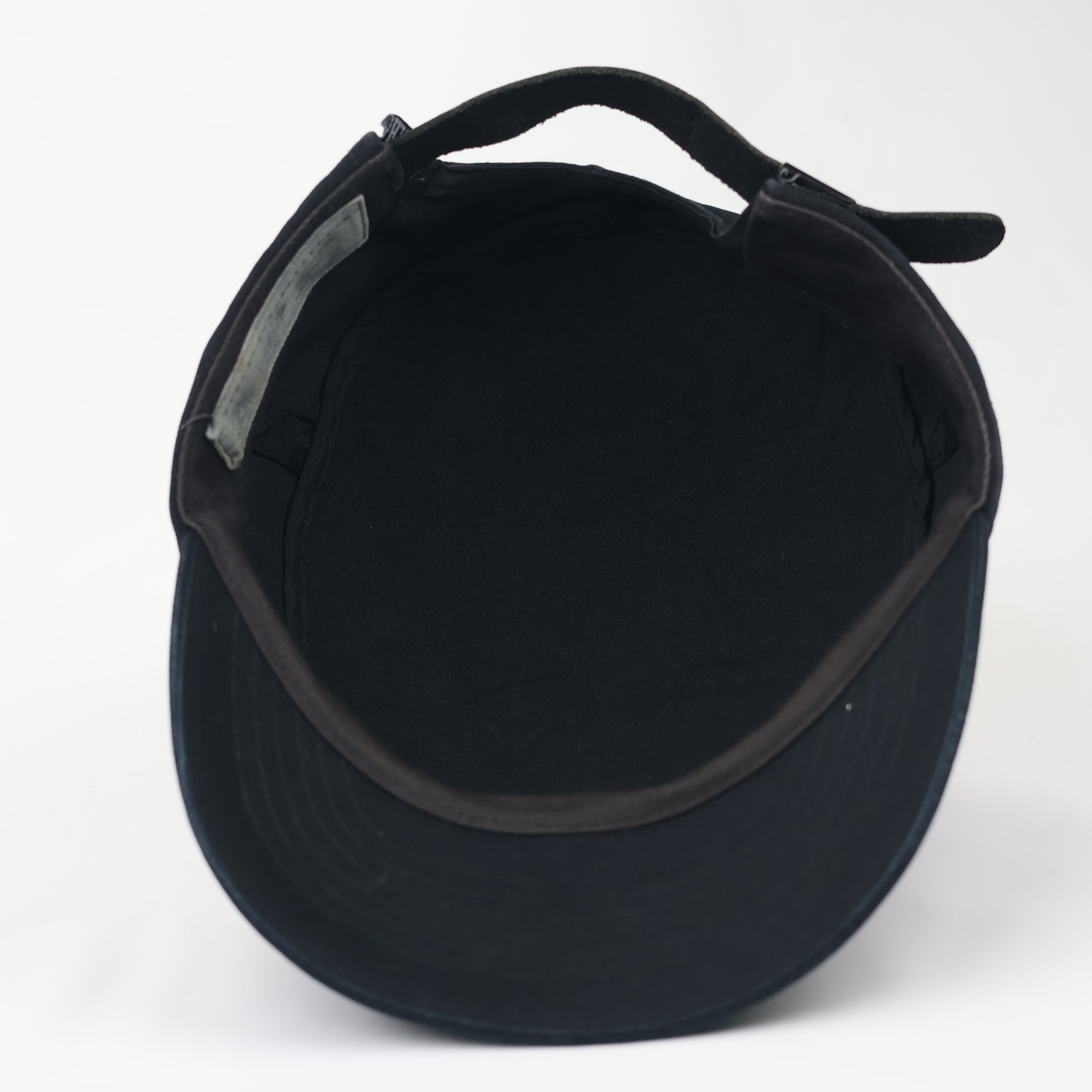 Heavenhall Quality Black Cotton Cadet Hat - Eagle Graphic Streetwear Cap