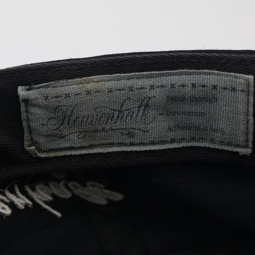 Heavenhall Quality Black Cotton Cadet Hat - Eagle Graphic Streetwear Cap