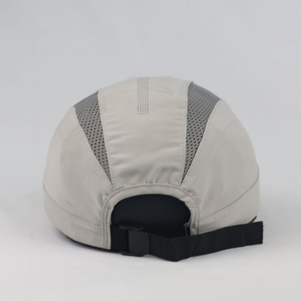 Thrifted Quechua Grey Technical Panel Outdoor Cap - Size 56-58cm
