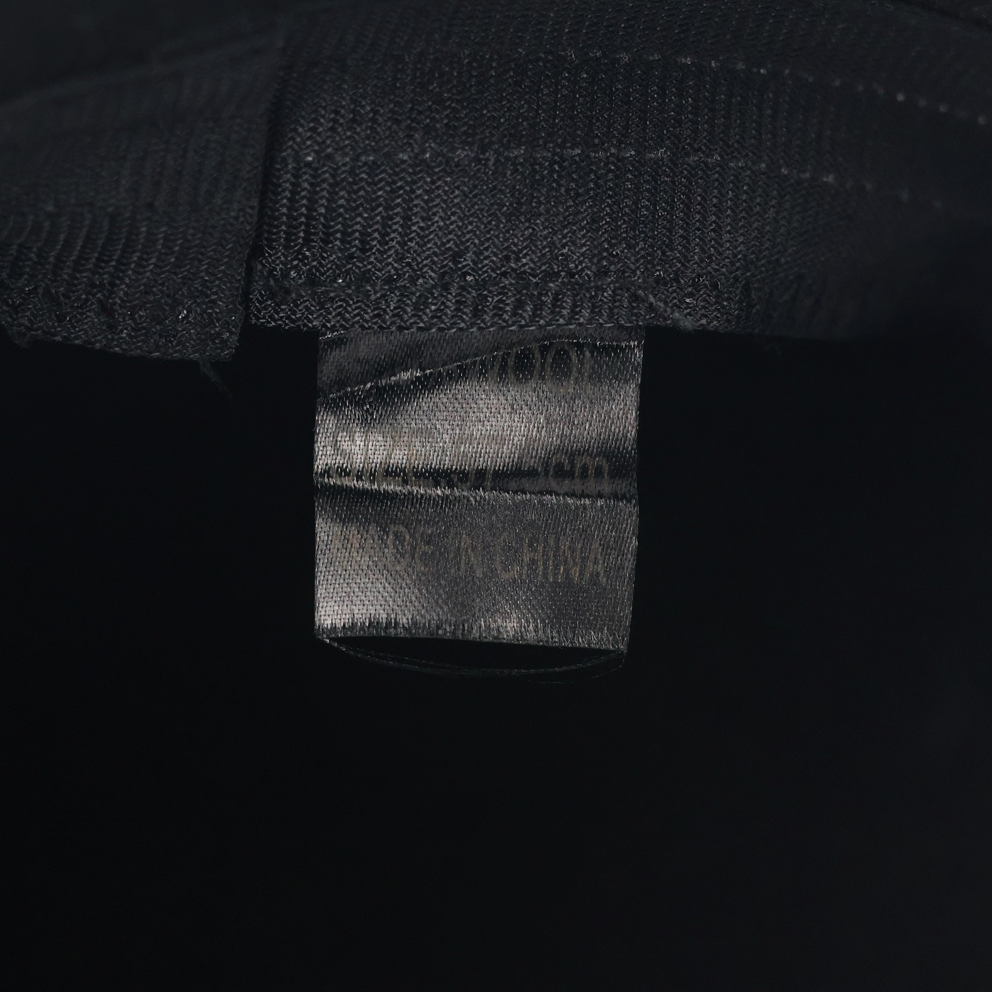 Essential Solid Black Wool Thrifted Hat - Classic Unisex Knit Hat