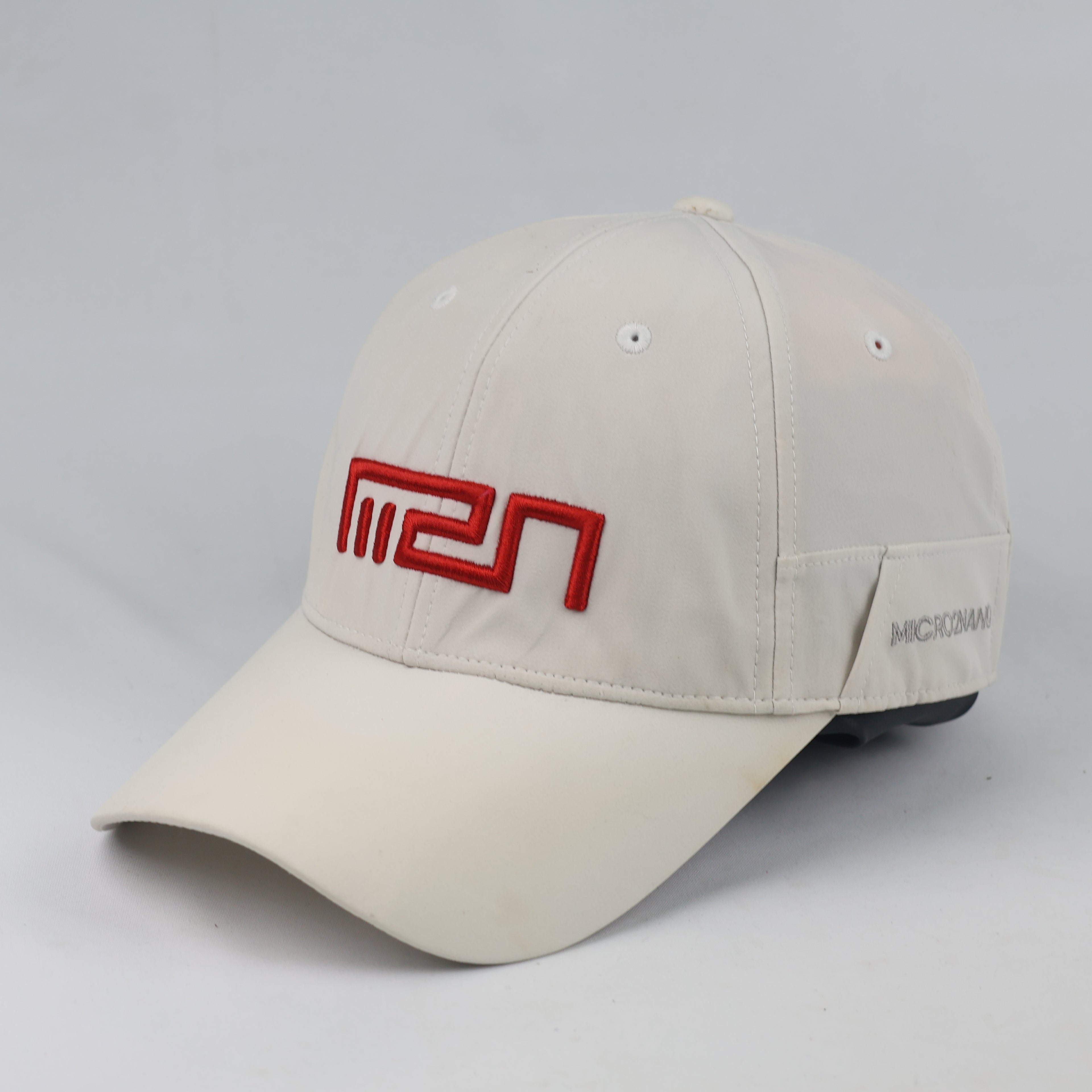 Thrifted National Geographic Cream Performance Baseball Cap - Size 57-59cm