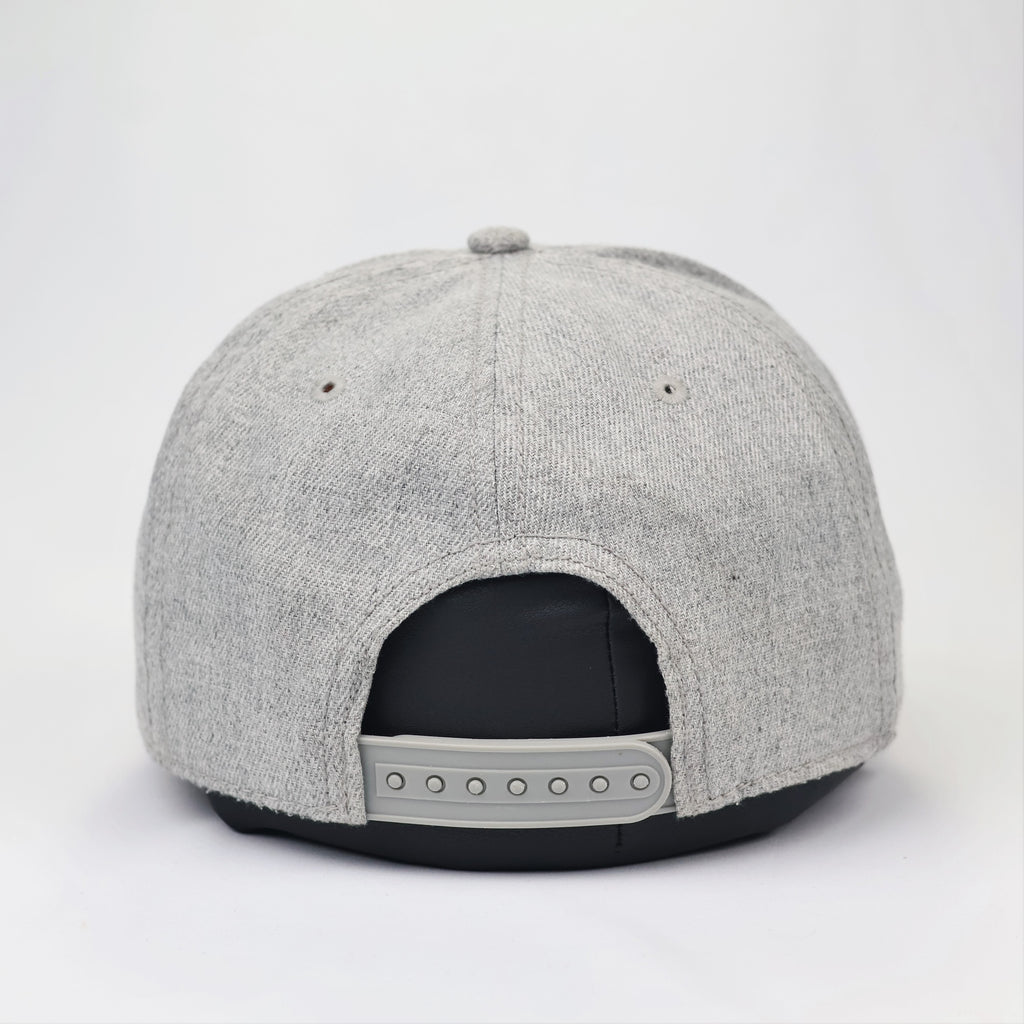 Vintage H&M NASA Embroidered Logo Snapback Thrifted Cap - Heather Grey