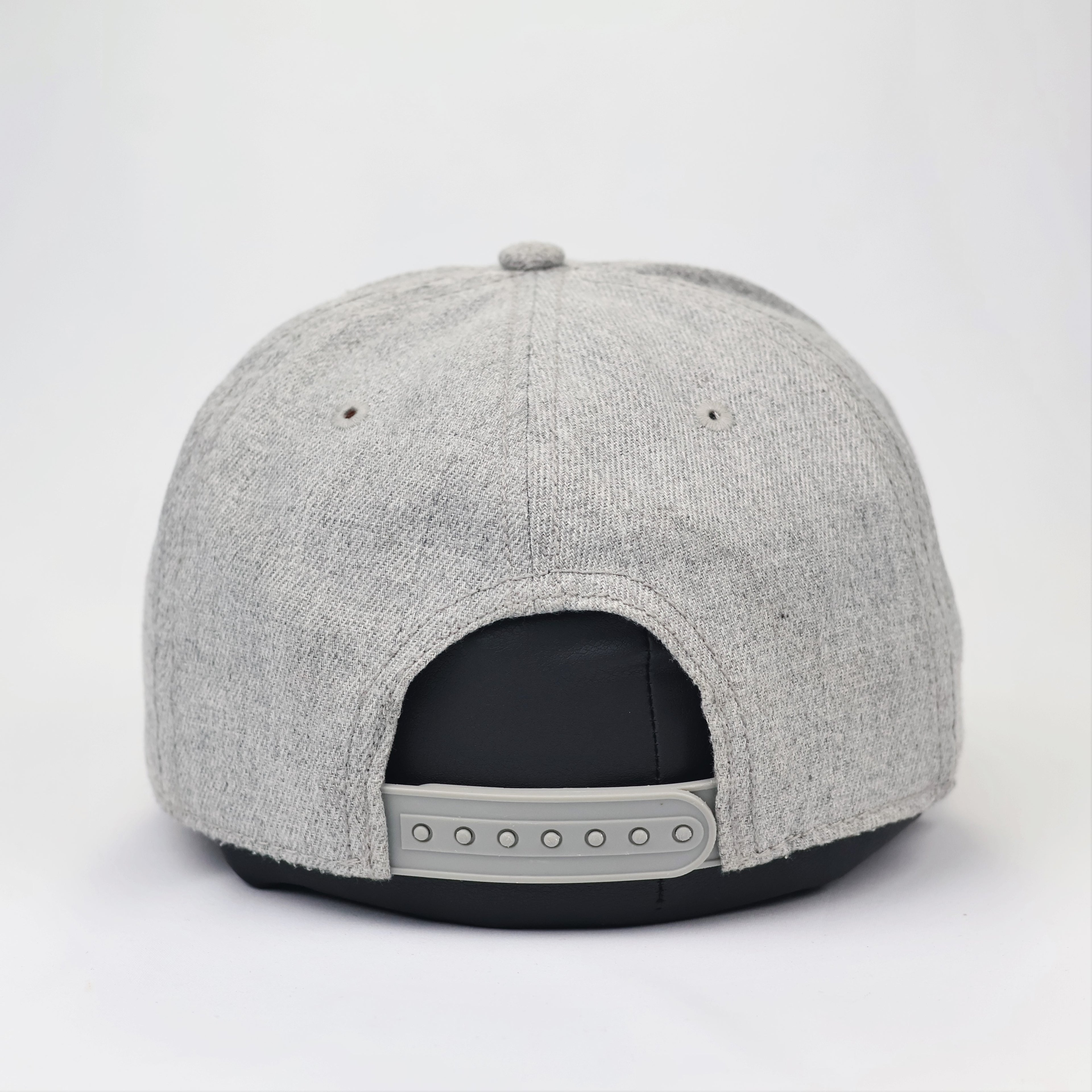 Vintage H&M NASA Embroidered Logo Snapback Thrifted Cap - Heather Grey