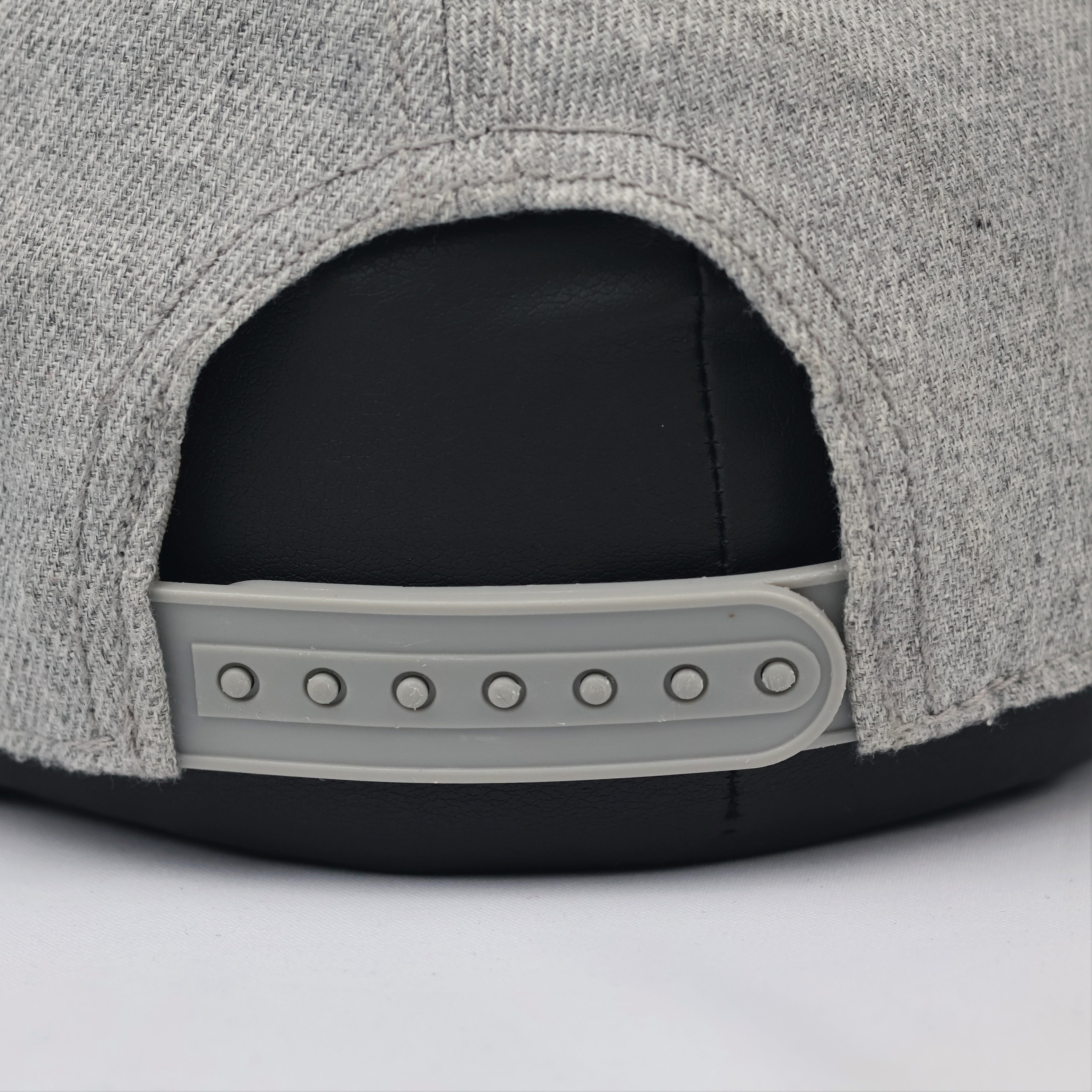 Vintage H&M NASA Embroidered Logo Snapback Thrifted Cap - Heather Grey
