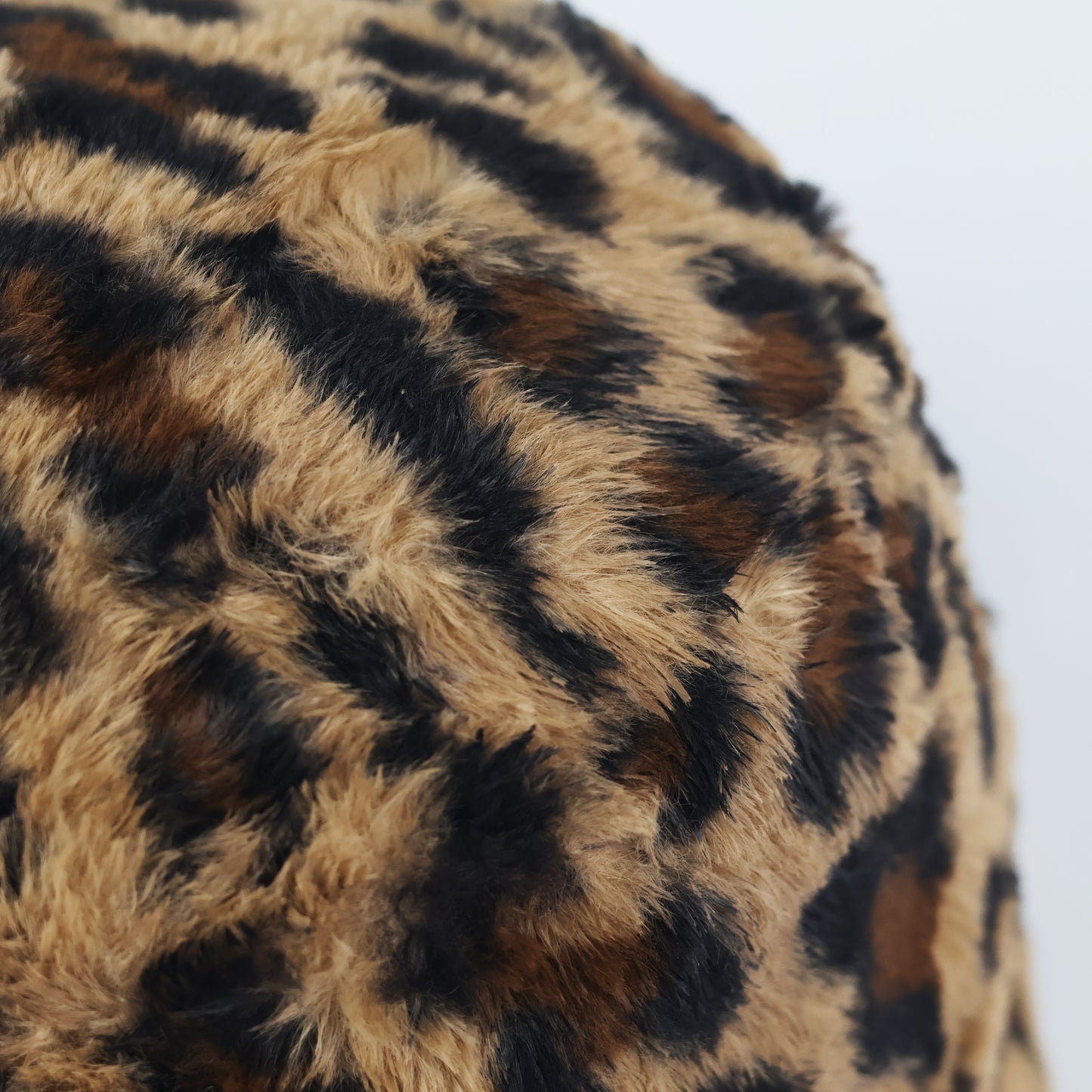 Women’s Premium Wool Tiger Print Winter Thrifted Beanie - Warm Natural Knit Hat