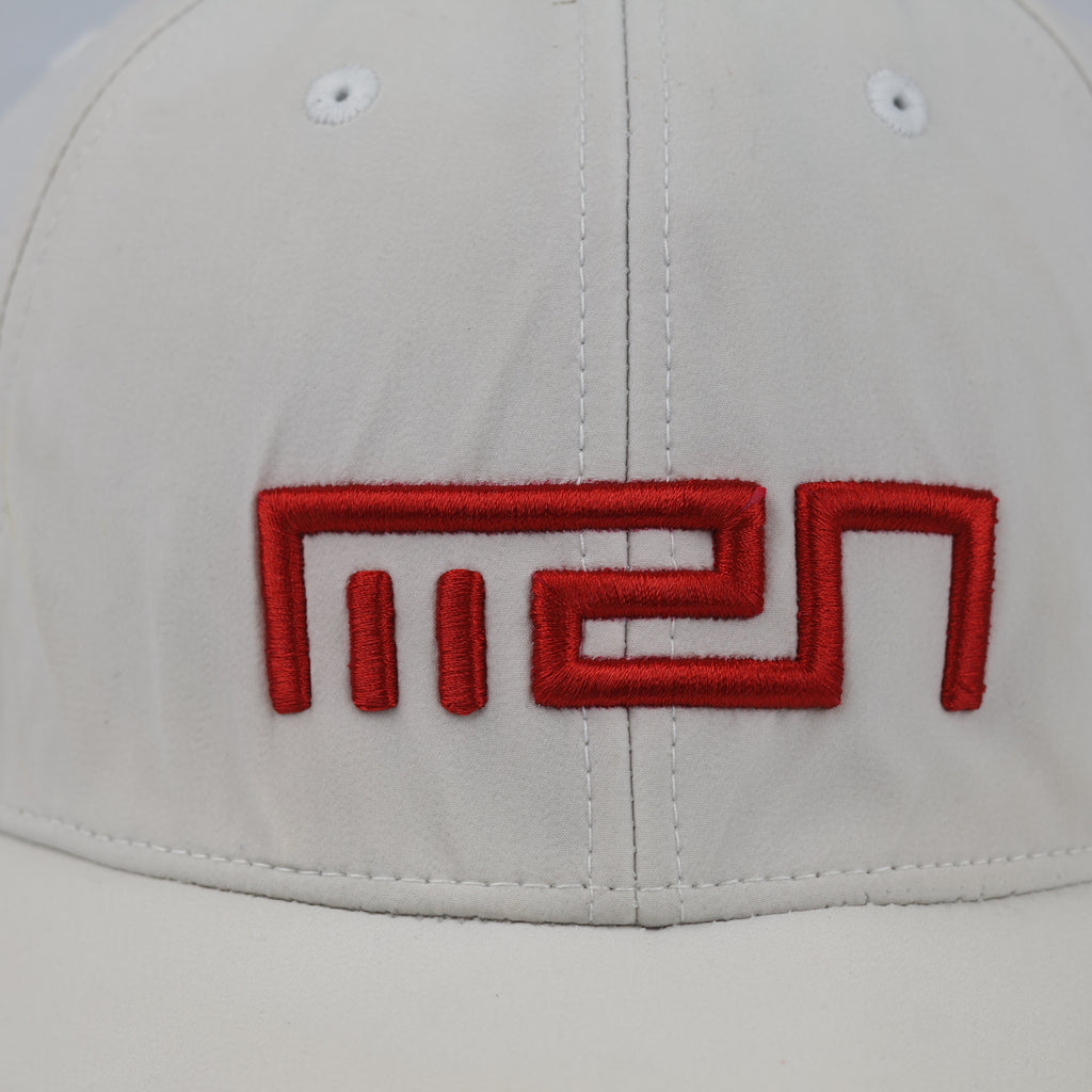 Thrifted National Geographic Cream Performance Baseball Cap - Size 57-59cm
