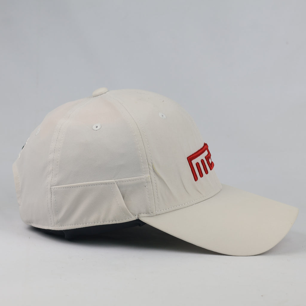 Thrifted National Geographic Cream Performance Baseball Cap - Size 57-59cm