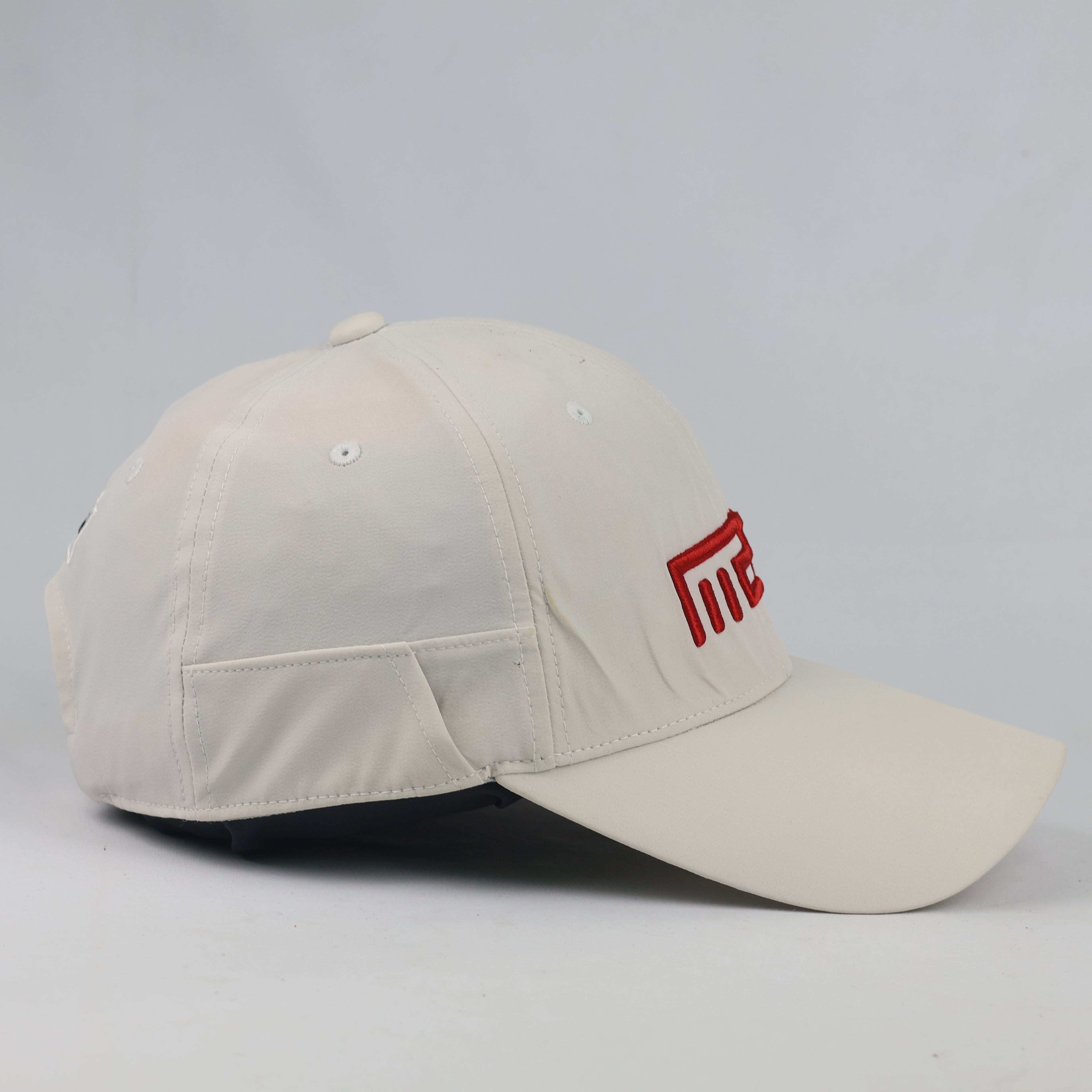 Thrifted National Geographic Cream Performance Baseball Cap - Size 57-59cm
