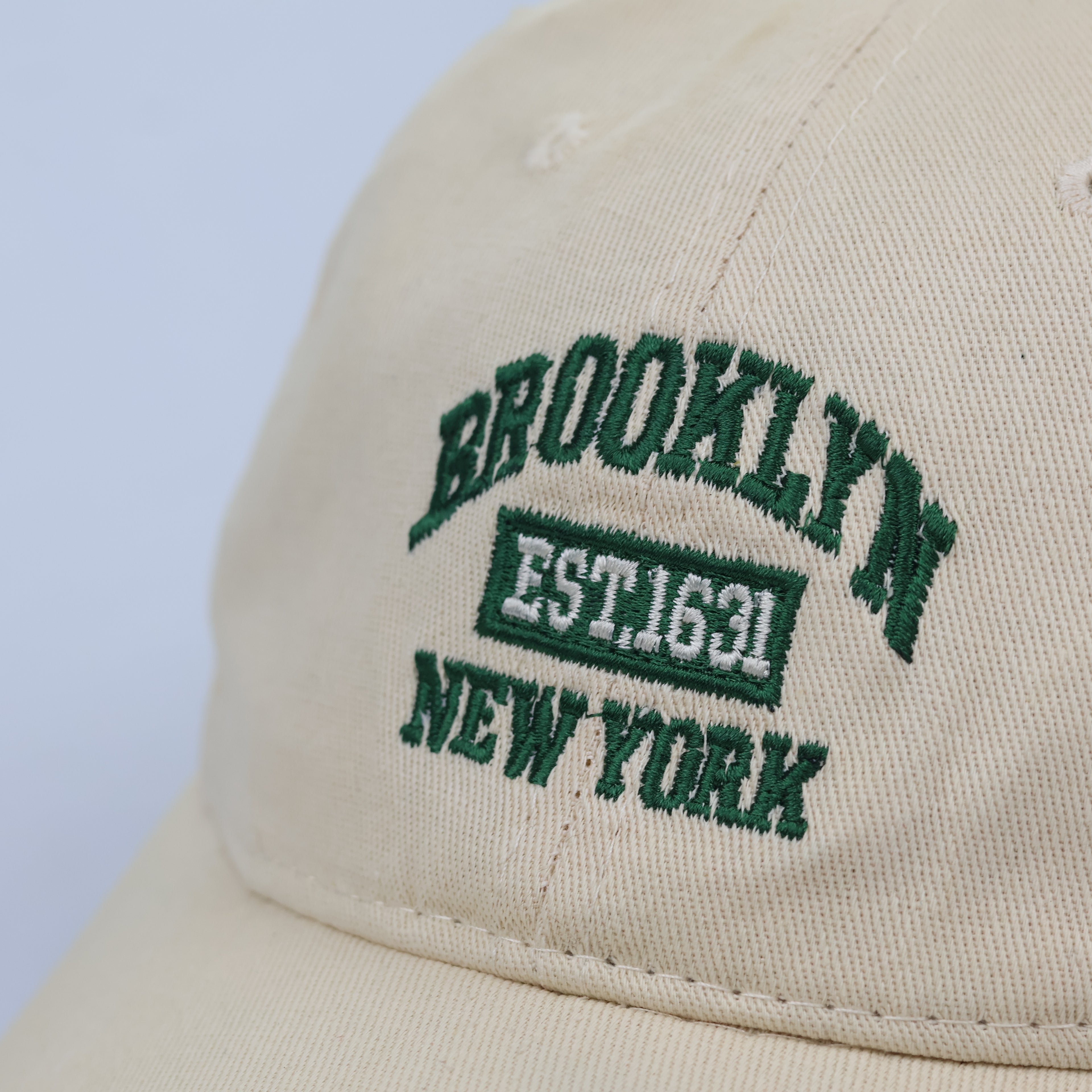 Brooklyn EST 1634 Collegiate Embroidery Cotton Cap