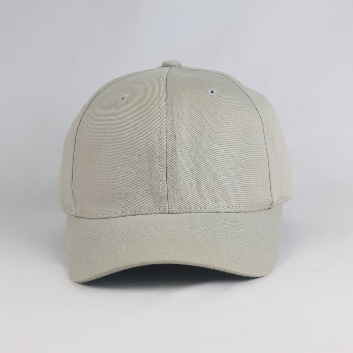 Thrifted Flexfit Yupoong Beige Stretch-Fit Cap (Size 57–59 cm) | 10874