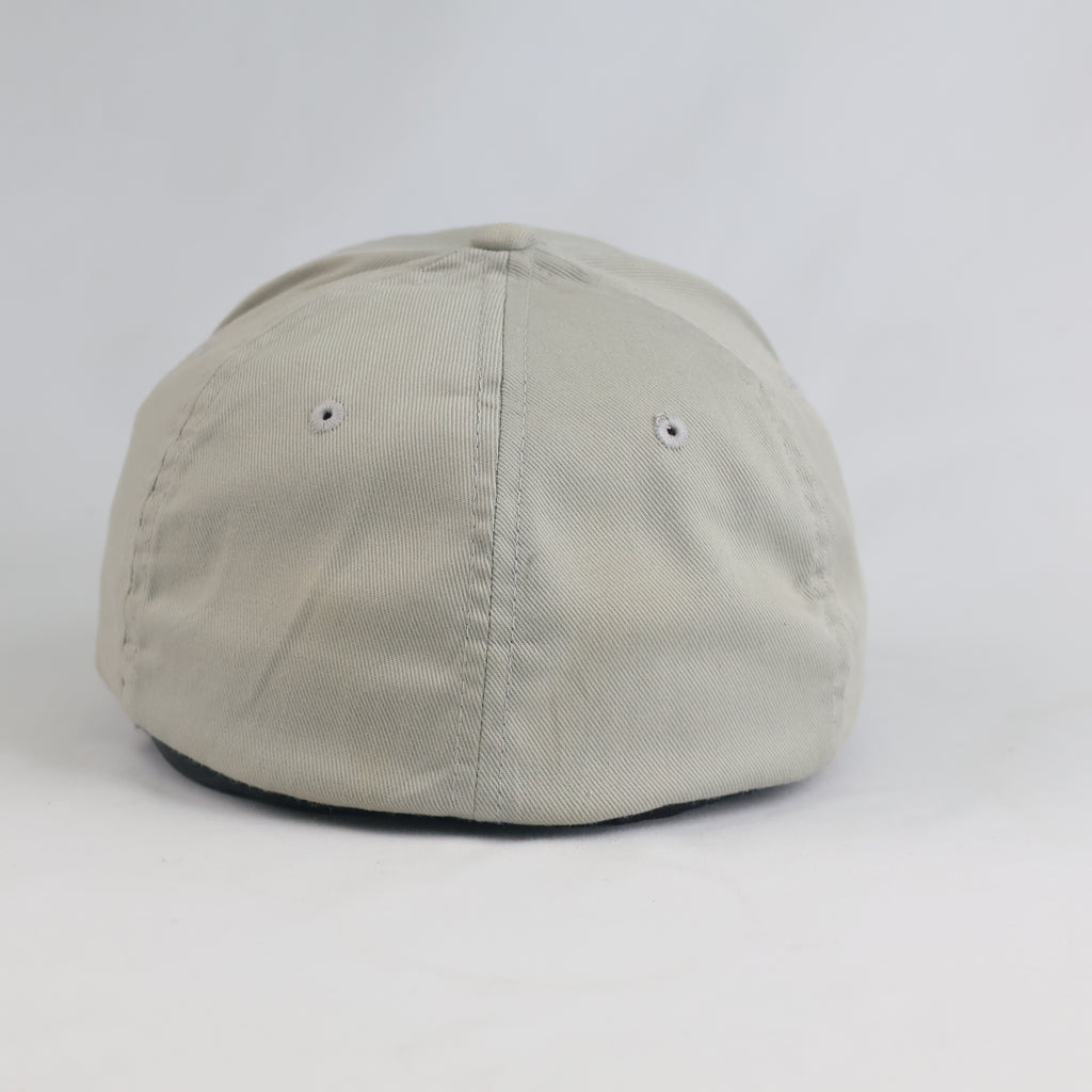 Thrifted Flexfit Yupoong Beige Stretch-Fit Cap (Size 57–59 cm) | 10874