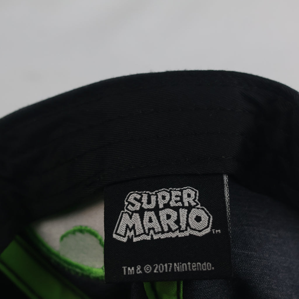 Thrifted Nintendo Super Mario Yoshi Navy Denim Snapback Cap (Size 57–59 cm) | 10872
