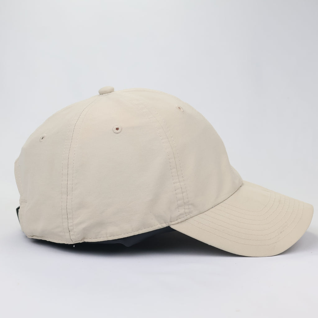 Nike Heritage86 Metal Swoosh Adjustable Thrifted Dad Hat - Sand/Beige
