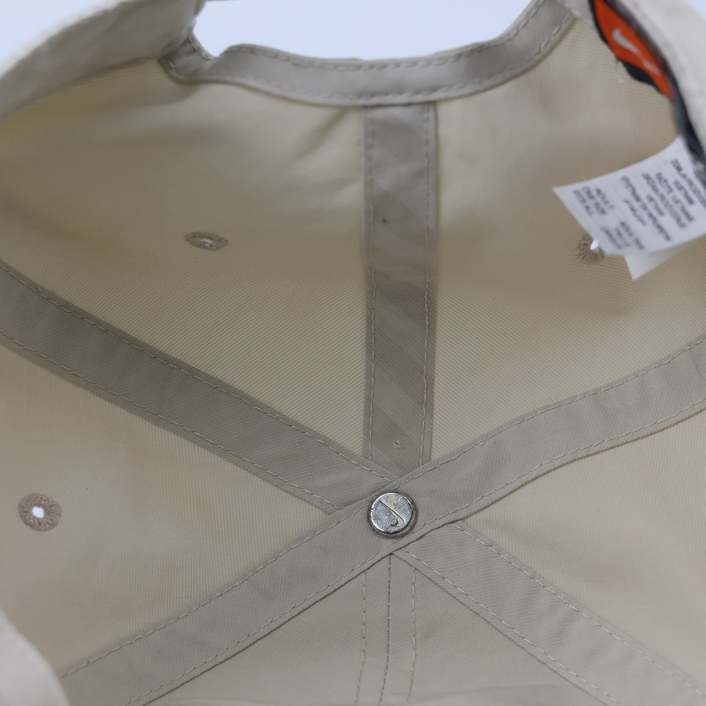 Nike Heritage86 Metal Swoosh Adjustable Thrifted Dad Hat - Sand/Beige