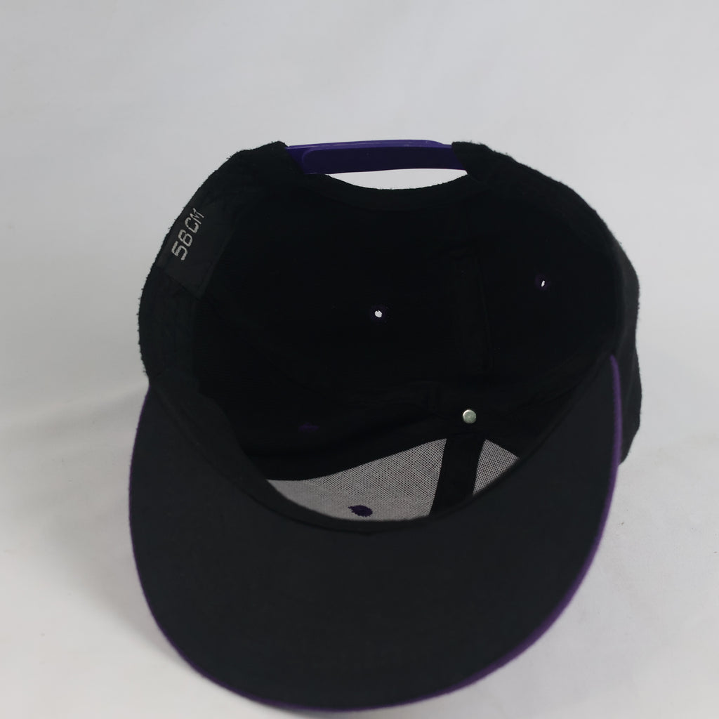 Thrifted NY Embroidered Two-Tone Flat Brim Snapback Cap (Size 57–58 cm) | 11004