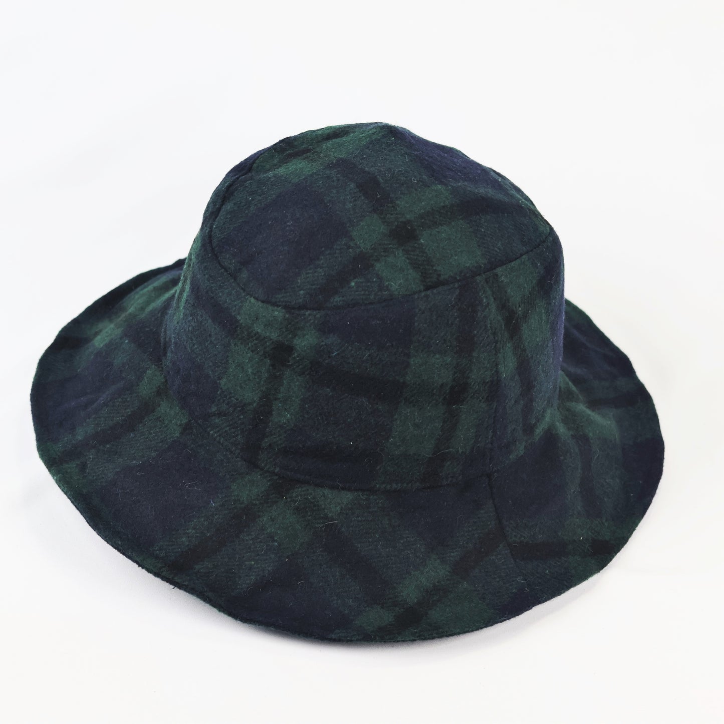 Adult Unisex Green/Black Striped Cap - Winter Style Headwear