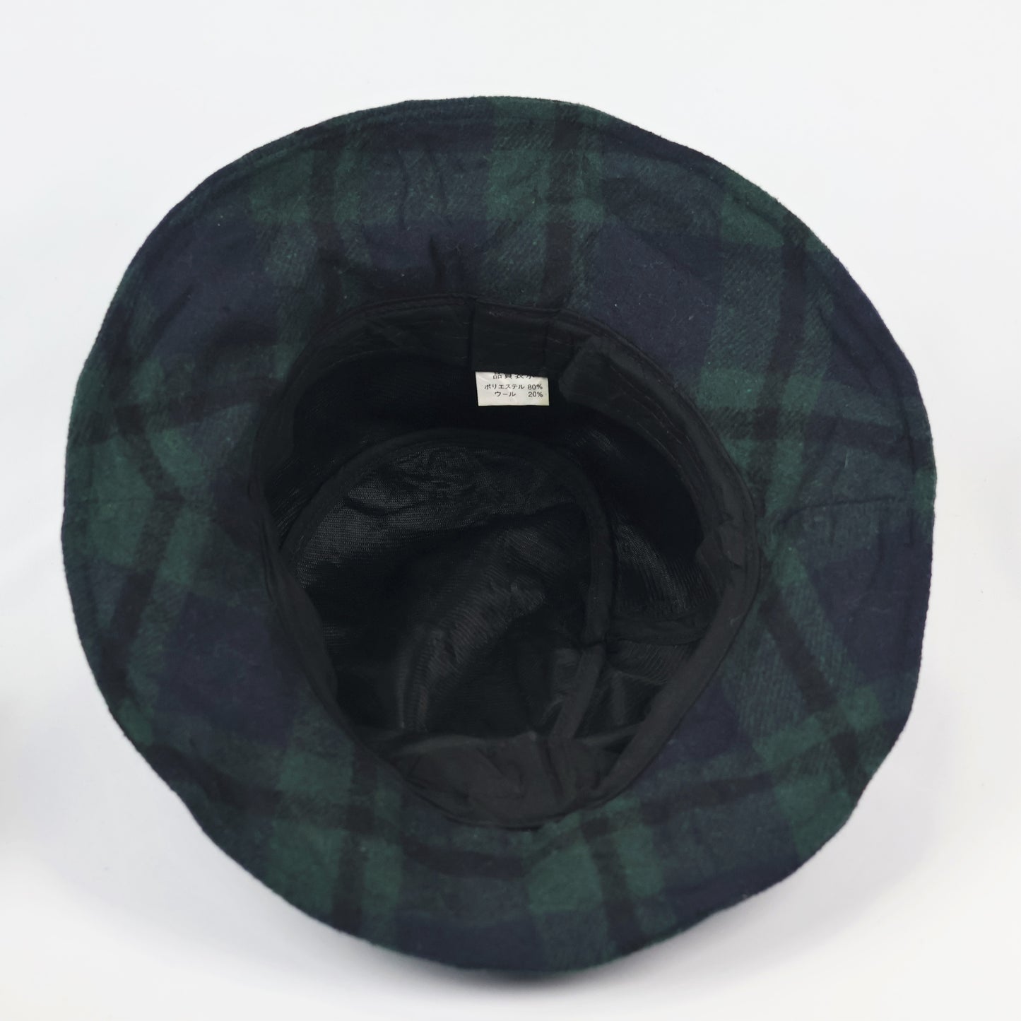 Adult Unisex Green/Black Striped Cap - Winter Style Headwear