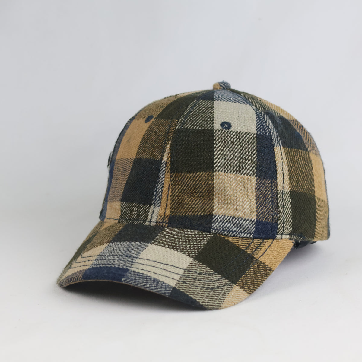 Thrifted  H&M L.O.G.G. Plaid Pattern Strapback Cap (Size 57–59 cm) | 10864