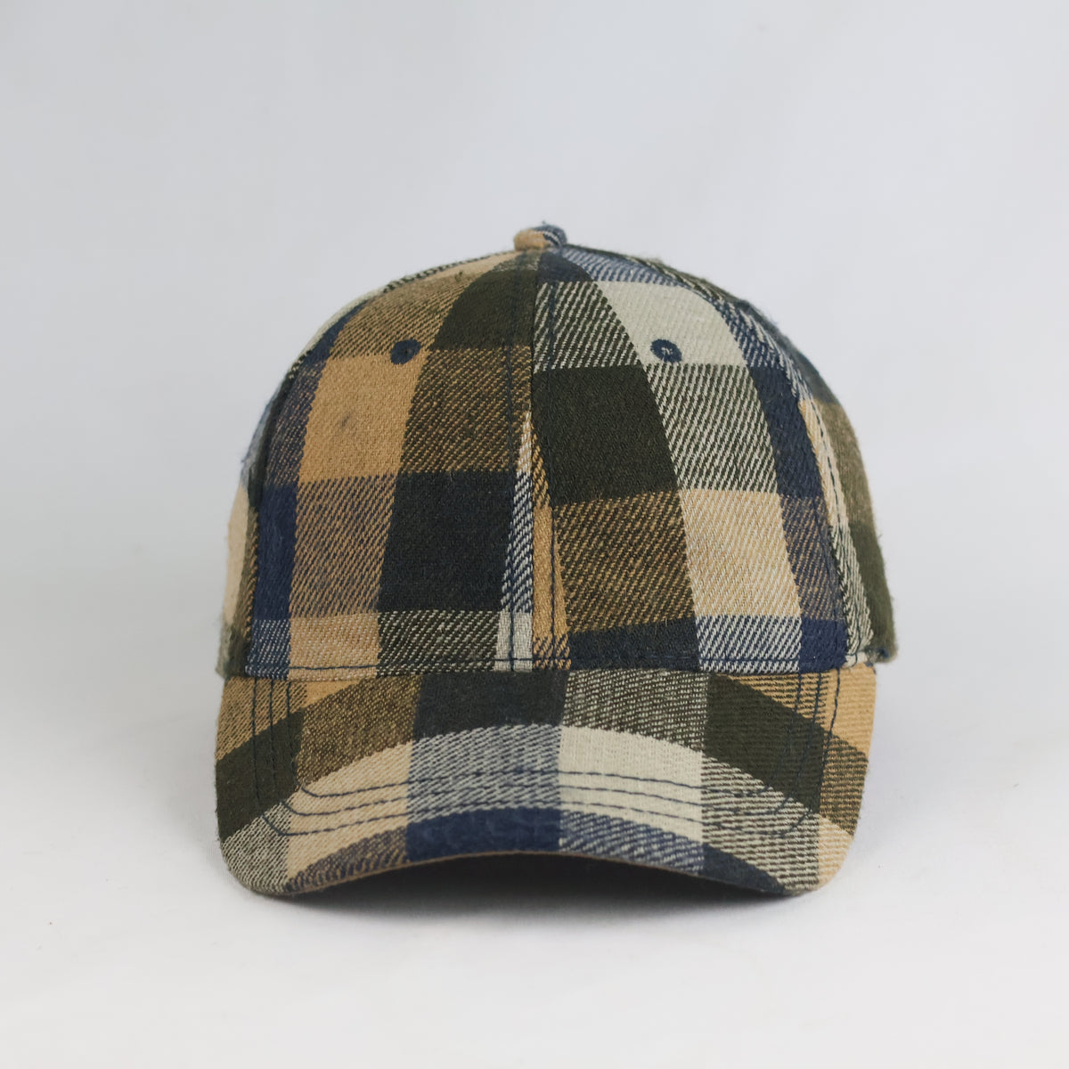 Thrifted  H&M L.O.G.G. Plaid Pattern Strapback Cap (Size 57–59 cm) | 10864