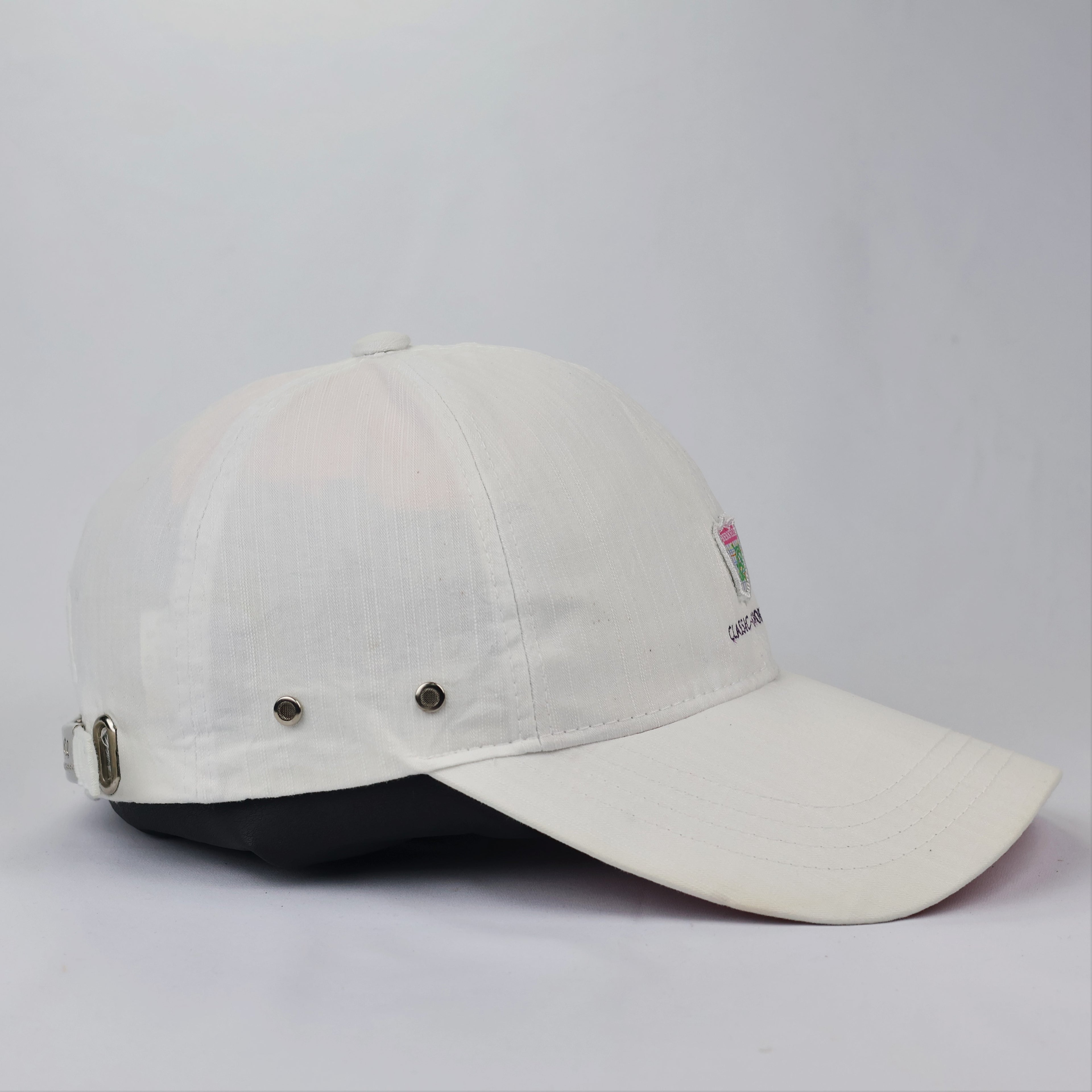 Berkeley Embroidered Performance Thrifted Cap with Mesh Vents