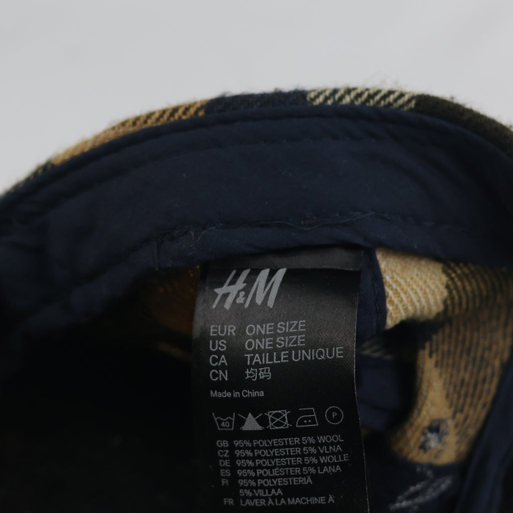 Thrifted  H&M L.O.G.G. Plaid Pattern Strapback Cap (Size 57–59 cm) | 10864