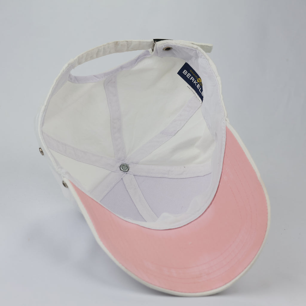 Berkeley Embroidered Performance Thrifted Cap with Mesh Vents
