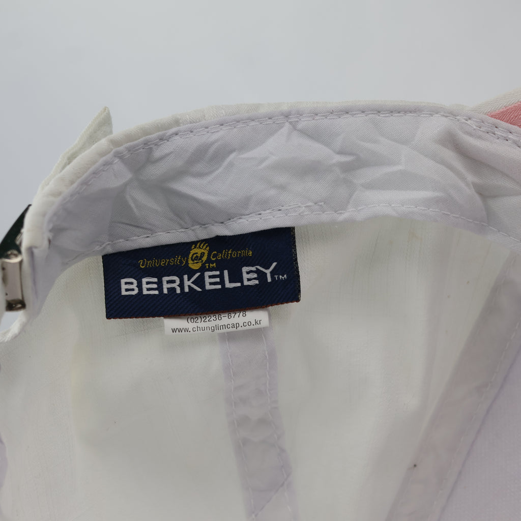 Berkeley Embroidered Performance Thrifted Cap with Mesh Vents