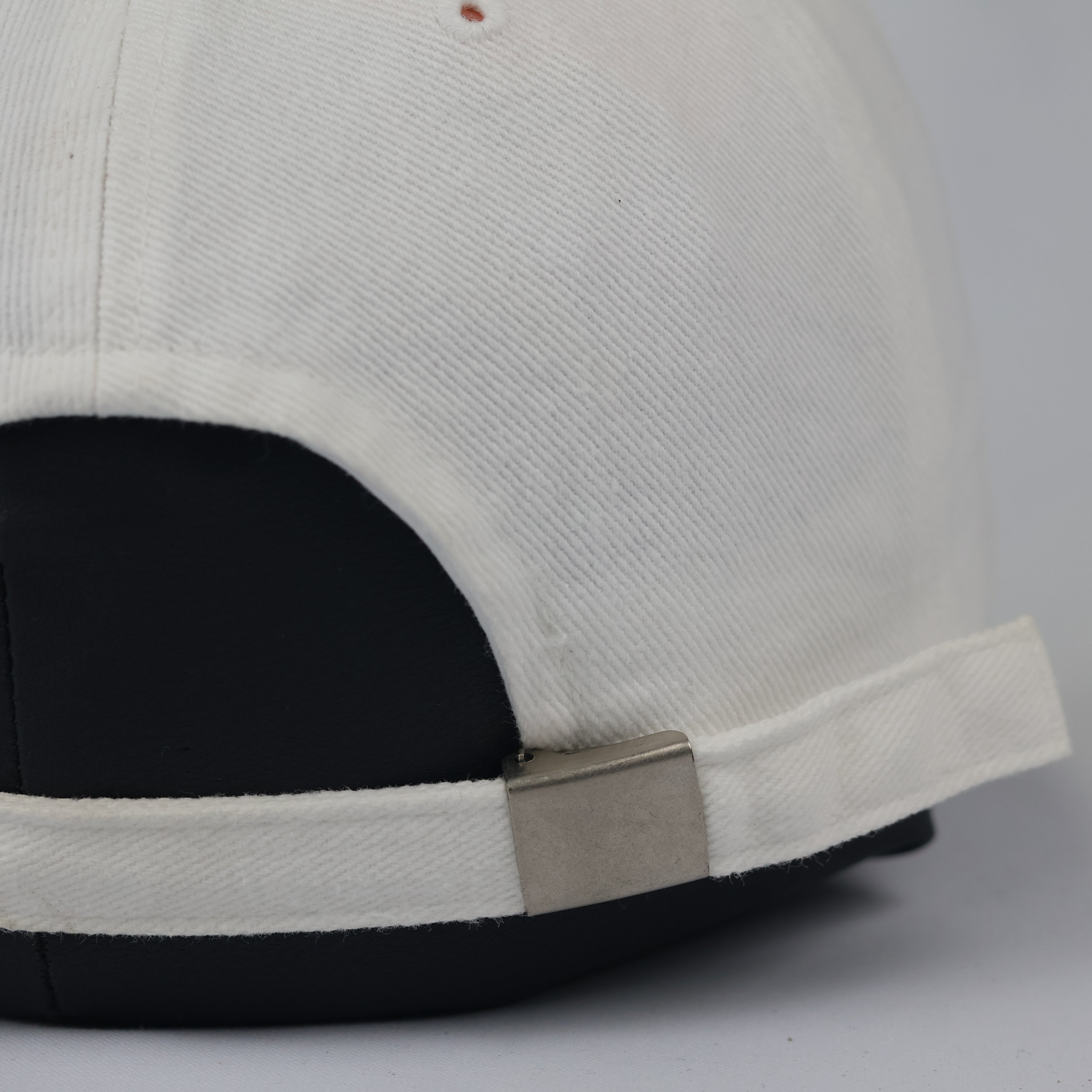 Thrifted Tony Cap Korea Cream Cotton Hat - Embroidered Initial