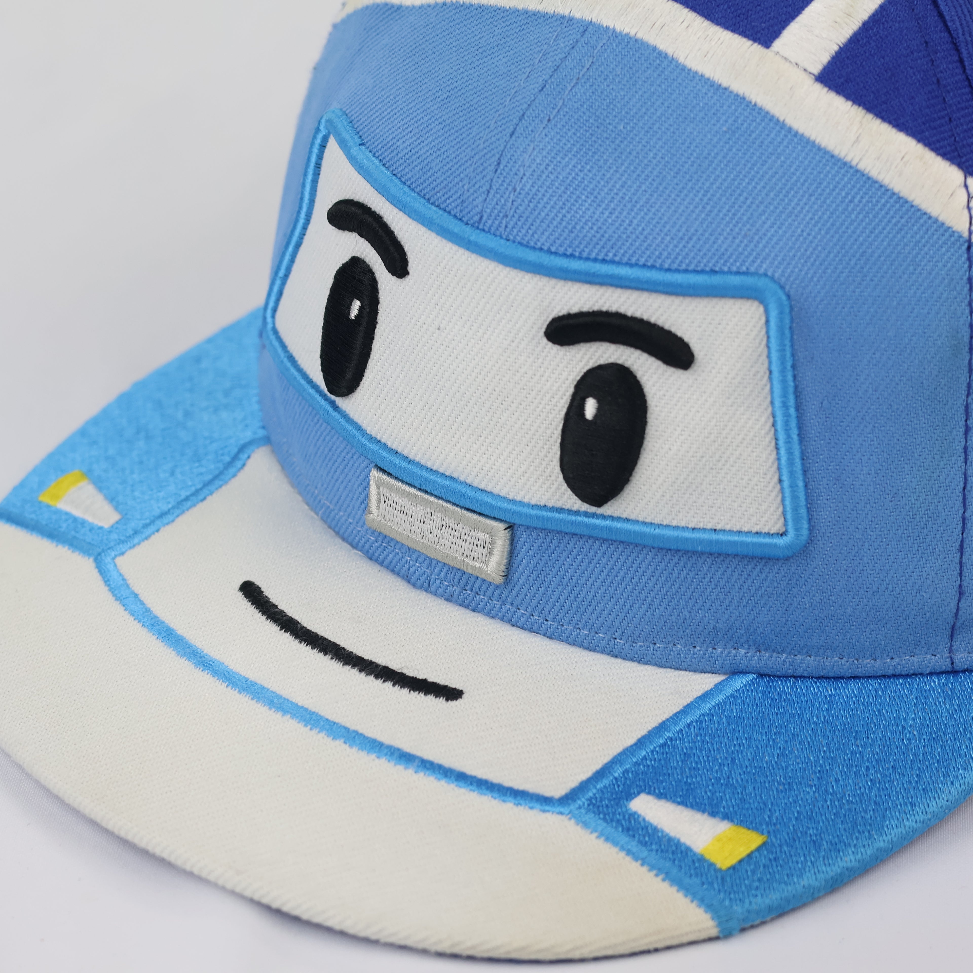 Vintage Robocar Poli "Poli" Embroidered Graphic Thrifted Cap - Blue