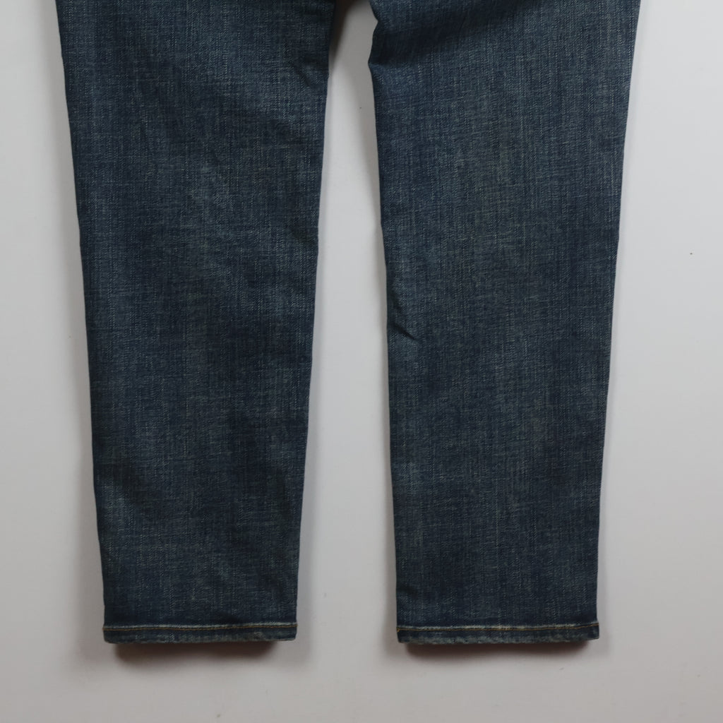 Thrifted Men's Piece Worker Dark Wash Denim Trousers Waist:30/ J1090