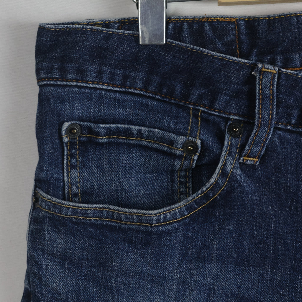 Thrifted UNIQLO UJ S001 Dark Wash Denim Jeans Waist:36/ J1089