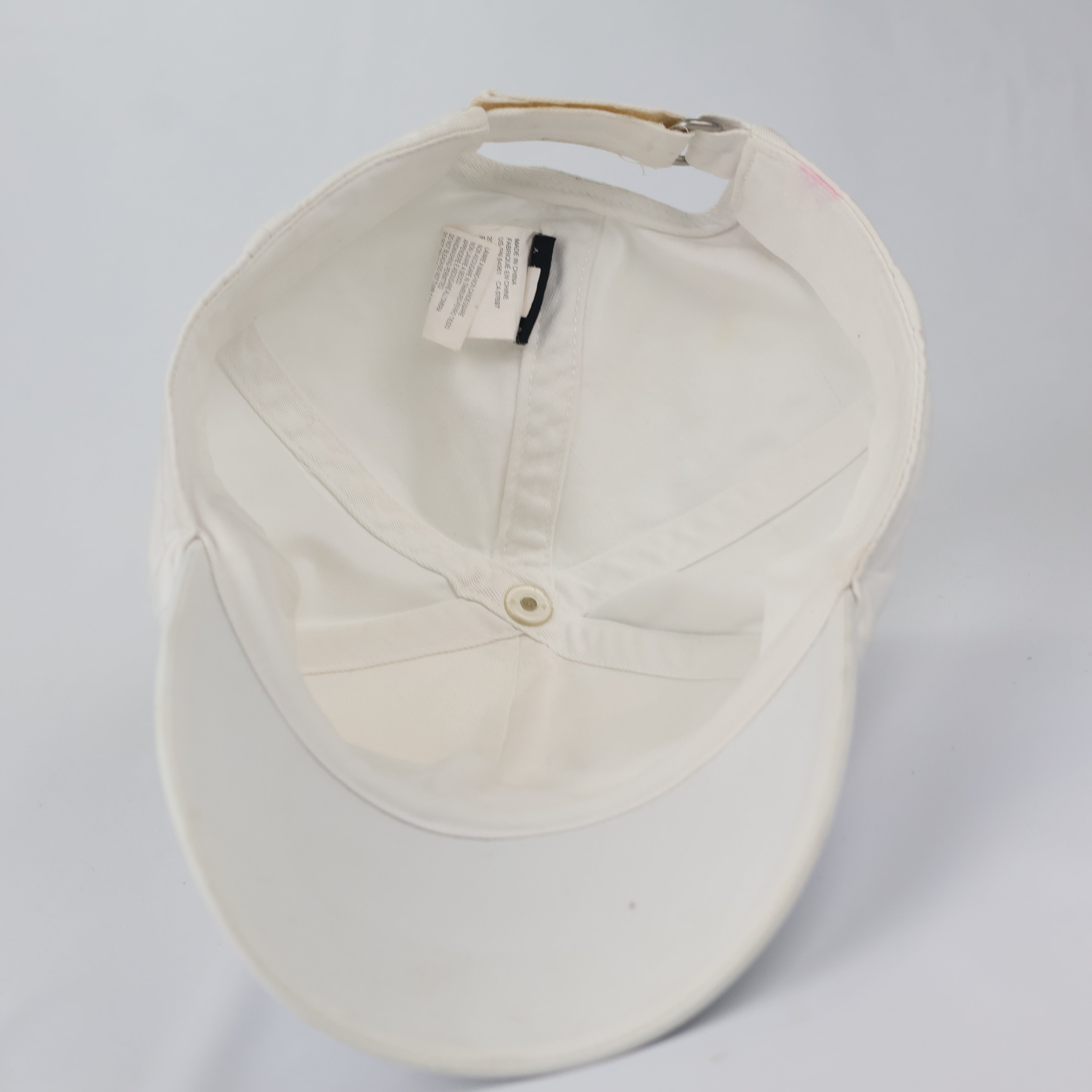 Thrifted Sisley Luxury Baseball Hat | Embellished Logo | 55-57cm