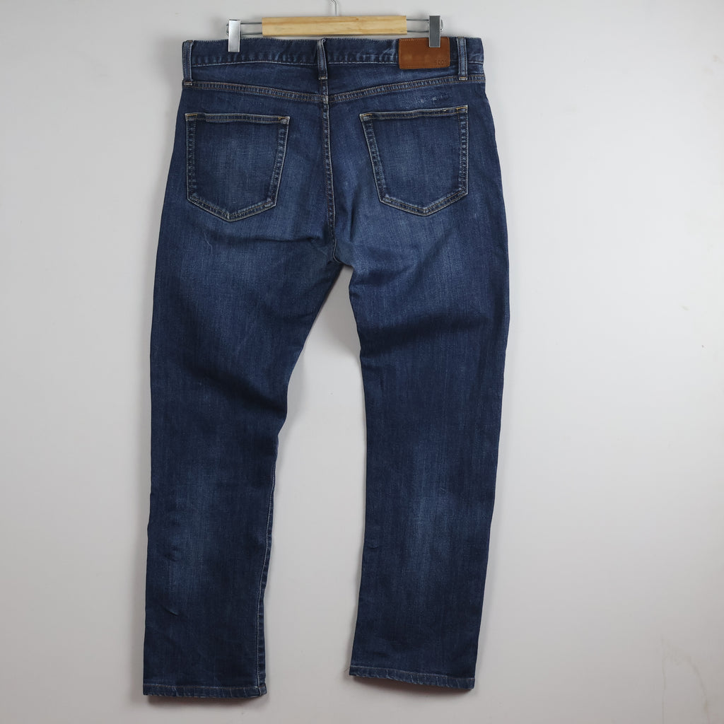 Thrifted UNIQLO UJ S001 Dark Wash Denim Jeans Waist:36/ J1089