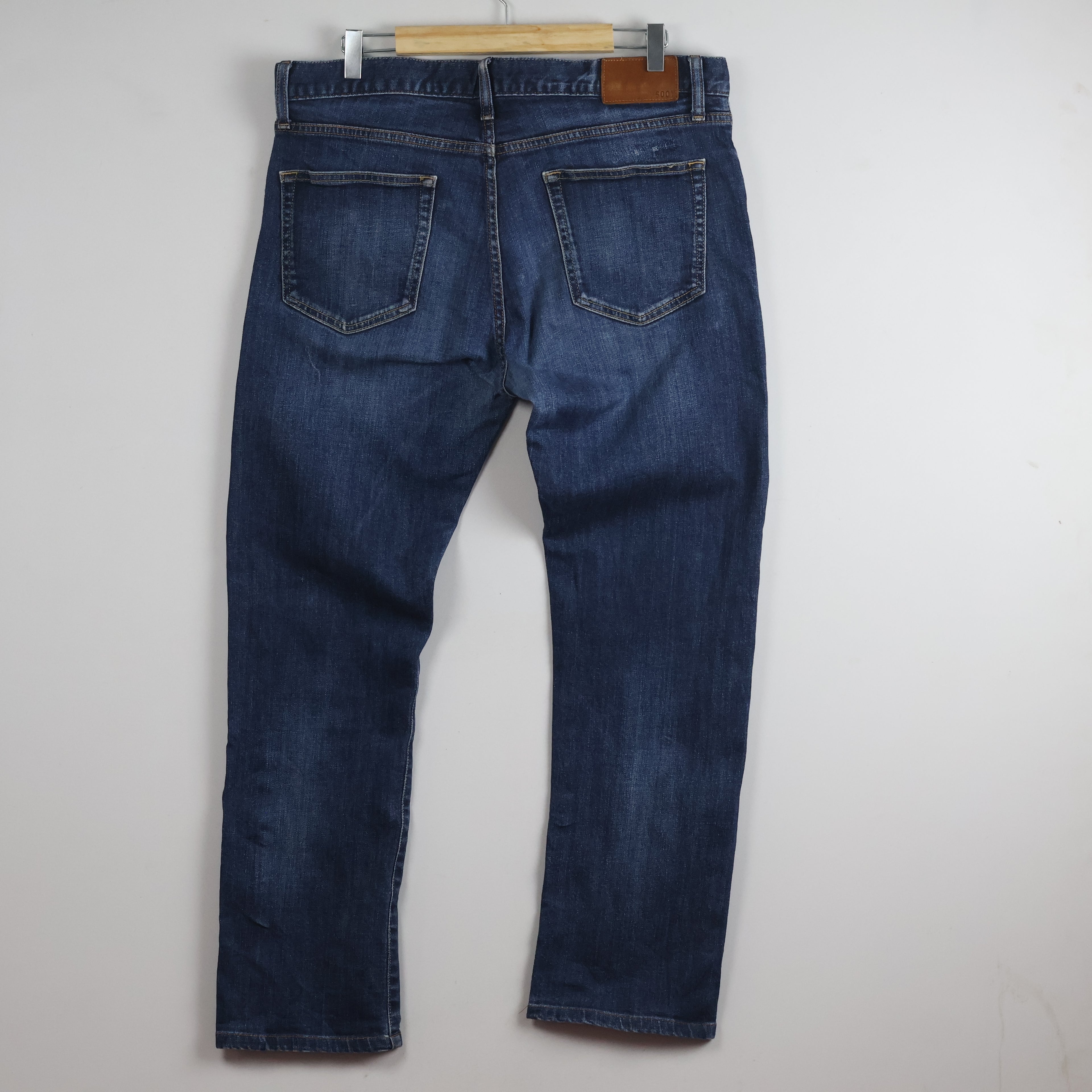 Thrifted UNIQLO UJ S001 Dark Wash Denim Jeans Waist:36/ J1089