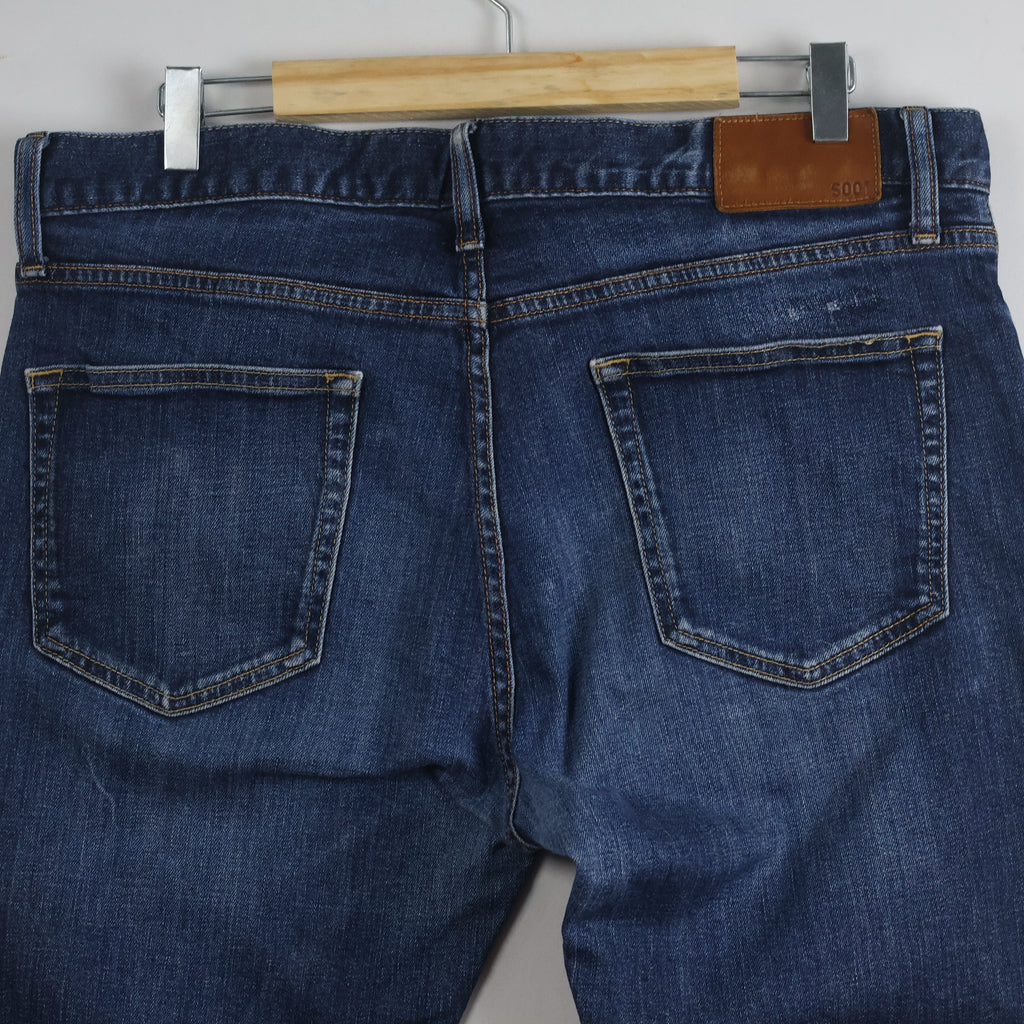 Thrifted UNIQLO UJ S001 Dark Wash Denim Jeans Waist:36/ J1089